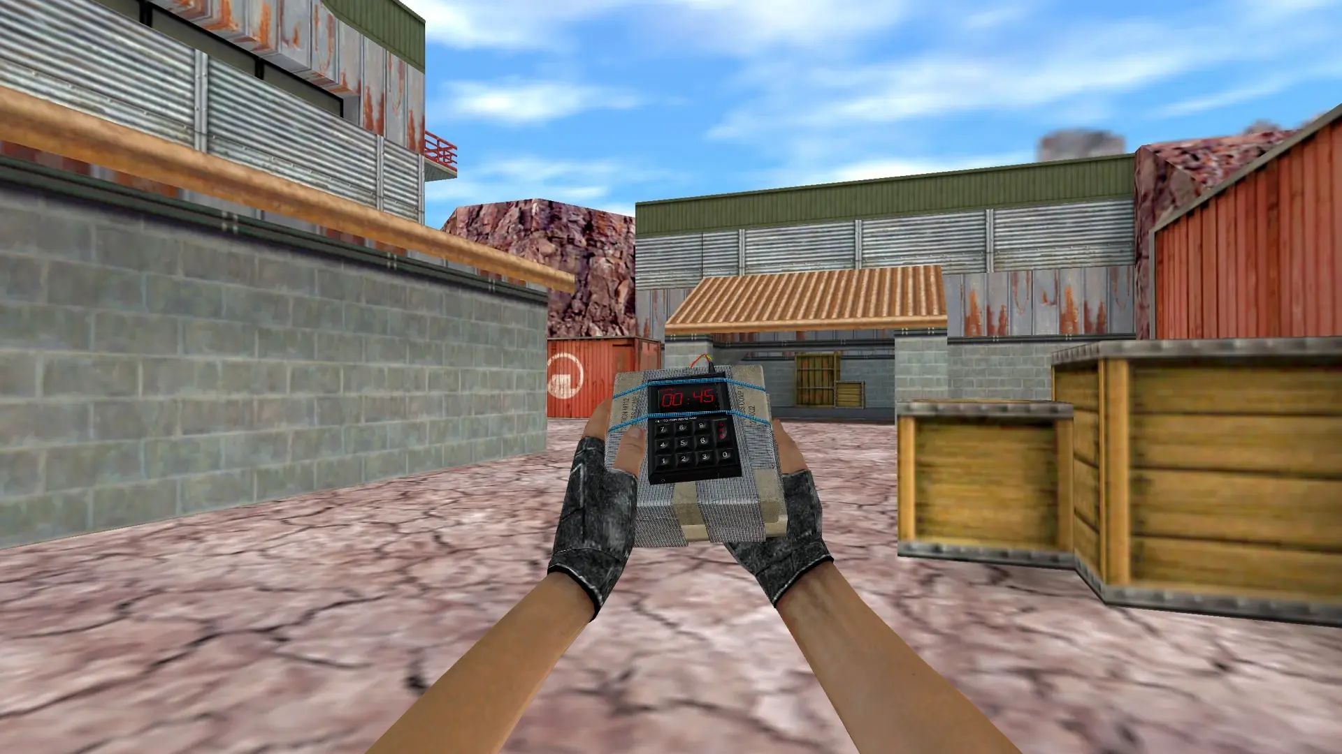 Pete’s C4 with Custom Sounds — de_nuke (first person)