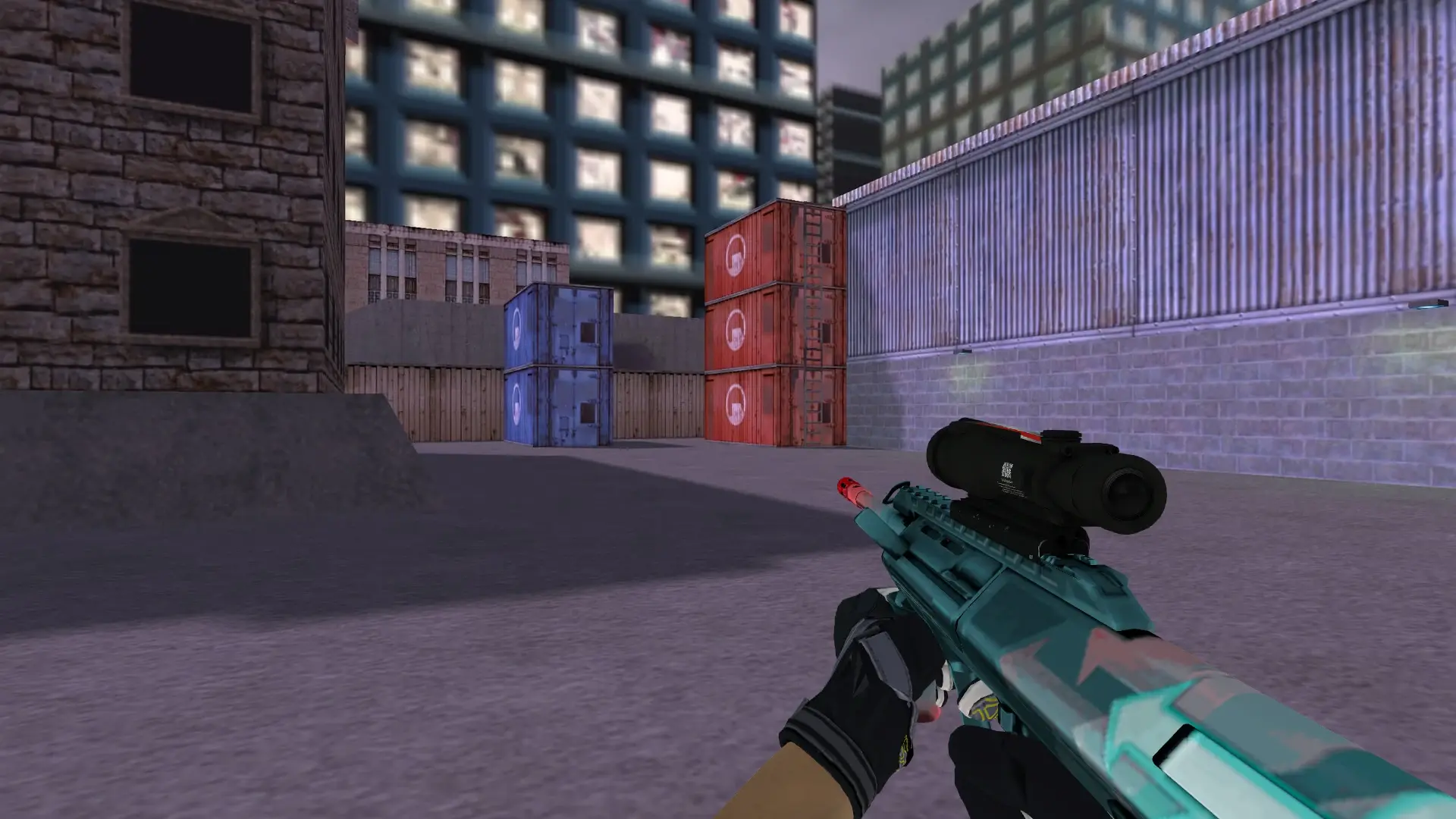 AUG — Moto Gloves Eclipse Pack — cs_assault (first person)