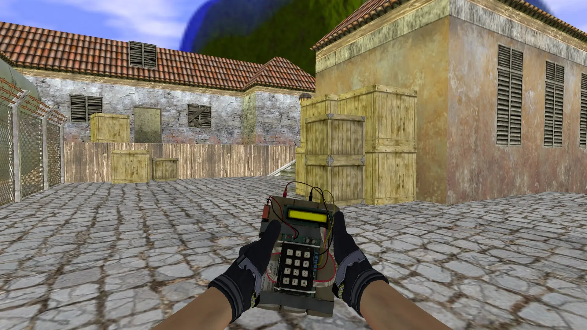 C4 — Moto Gloves Eclipse Pack — de_inferno (first person)