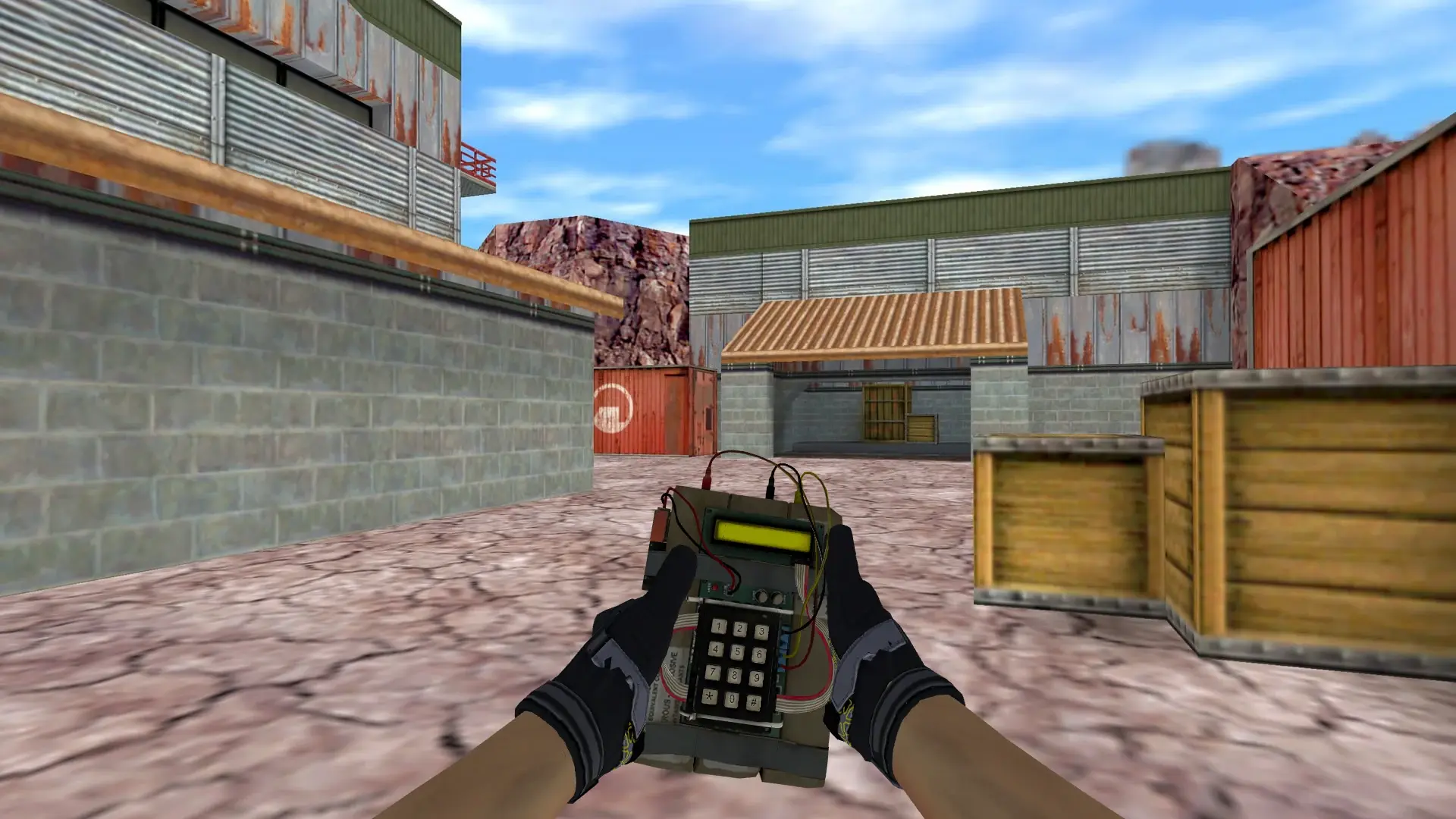 C4 — Moto Gloves Eclipse Pack — de_nuke (first person)