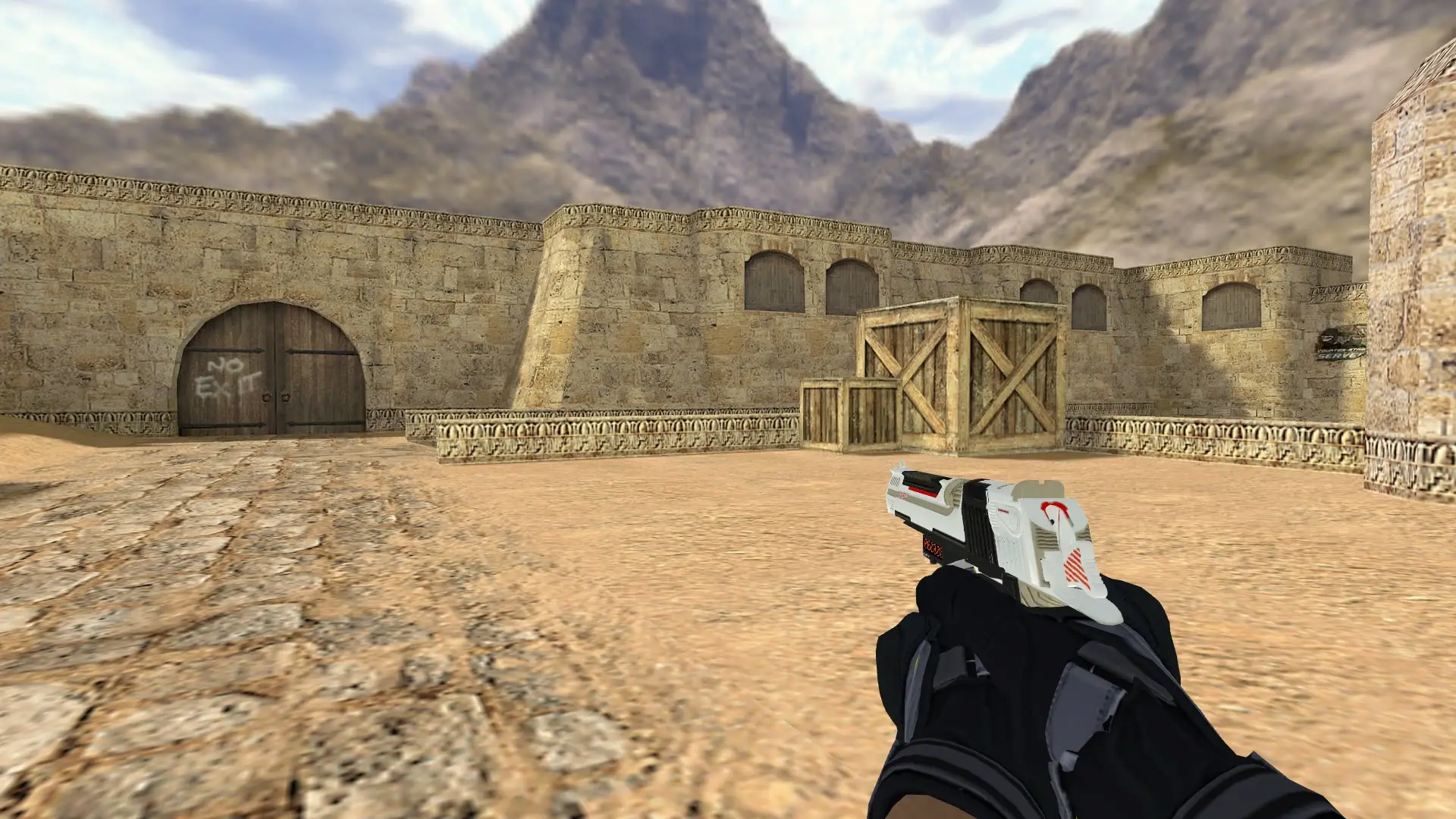 Desert Eagle — Moto Gloves Eclipse Pack — de_dust2 (first person)