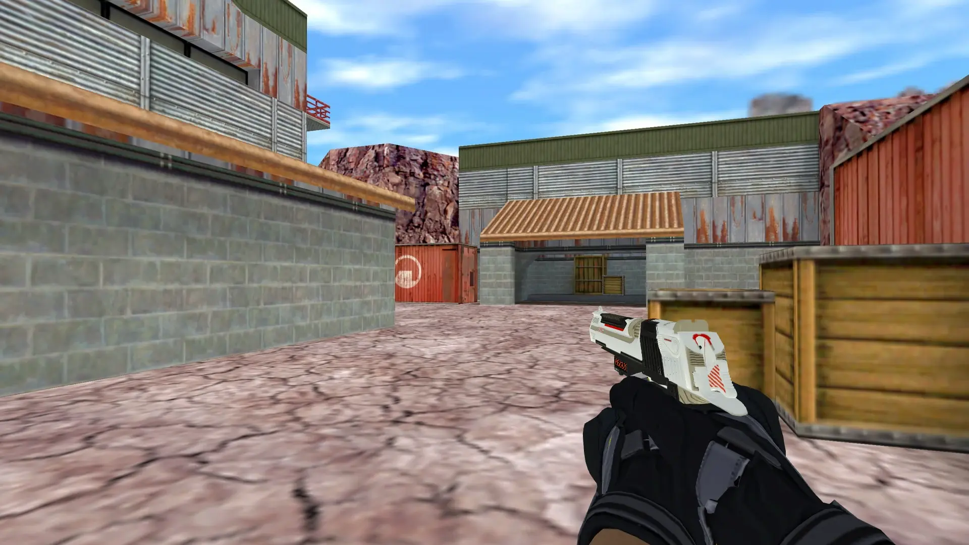 Desert Eagle — Moto Gloves Eclipse Pack — de_nuke (first person)