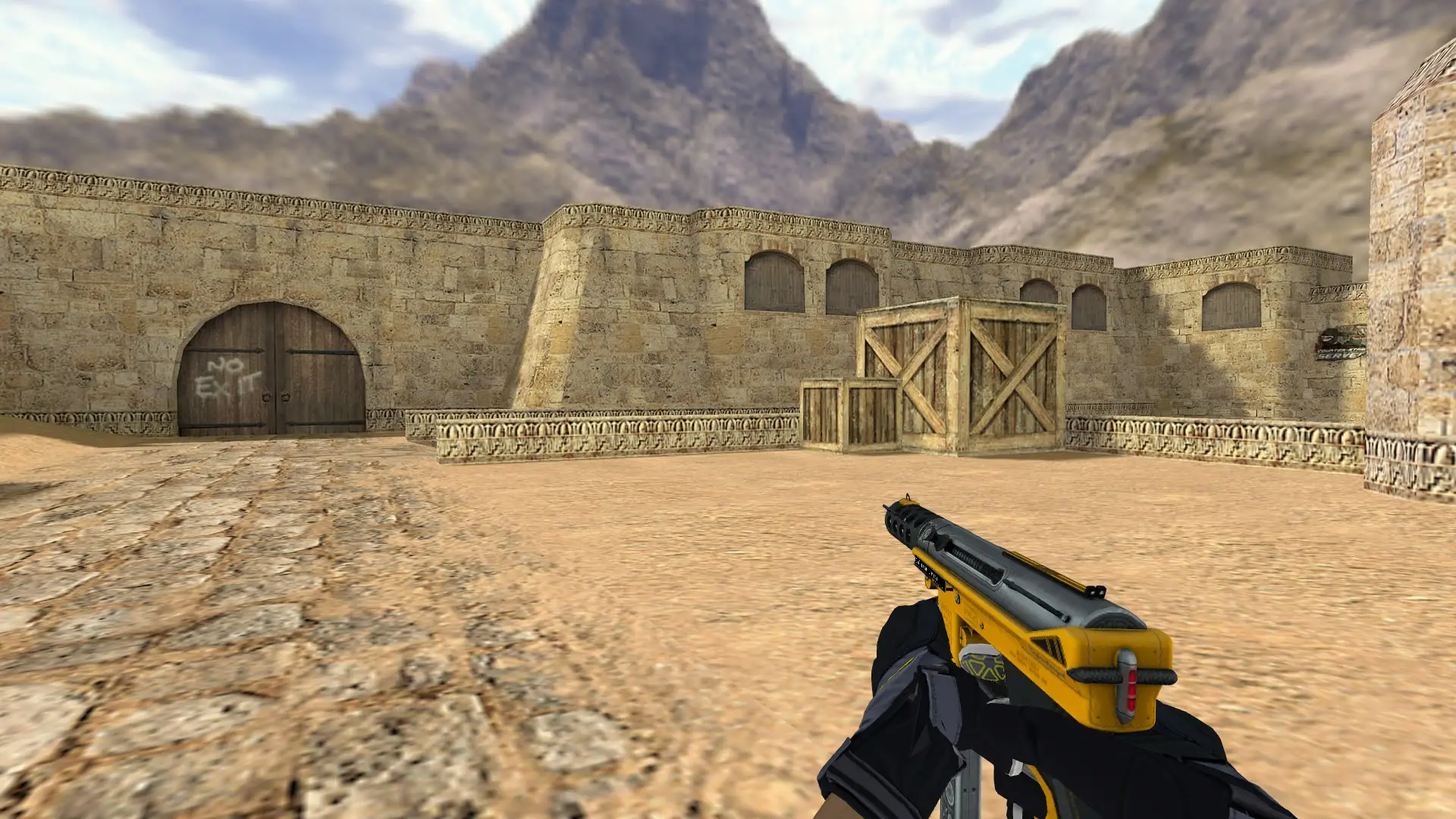 Dual Berettas — Moto Gloves Eclipse Pack — de_dust2 (first person)