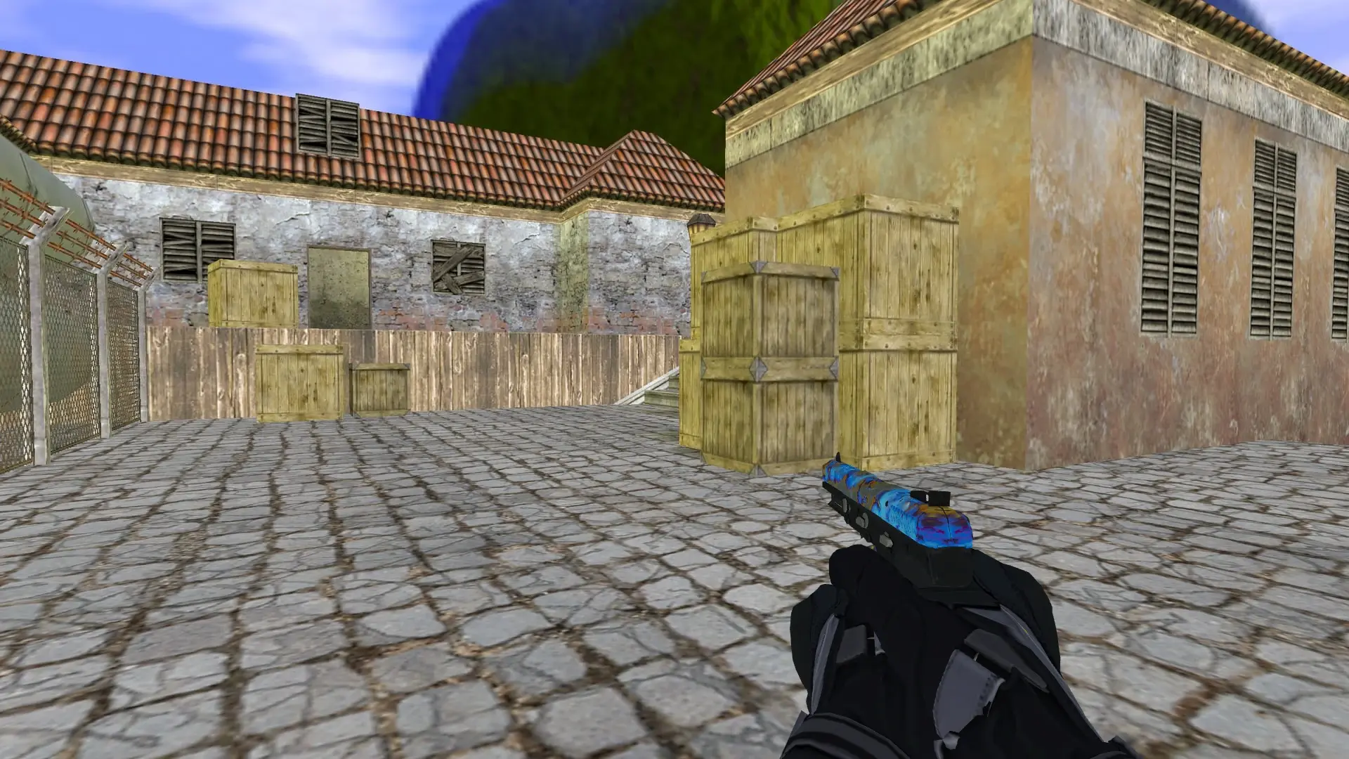 Five-SeveN — Moto Gloves Eclipse Pack — de_inferno (first person)