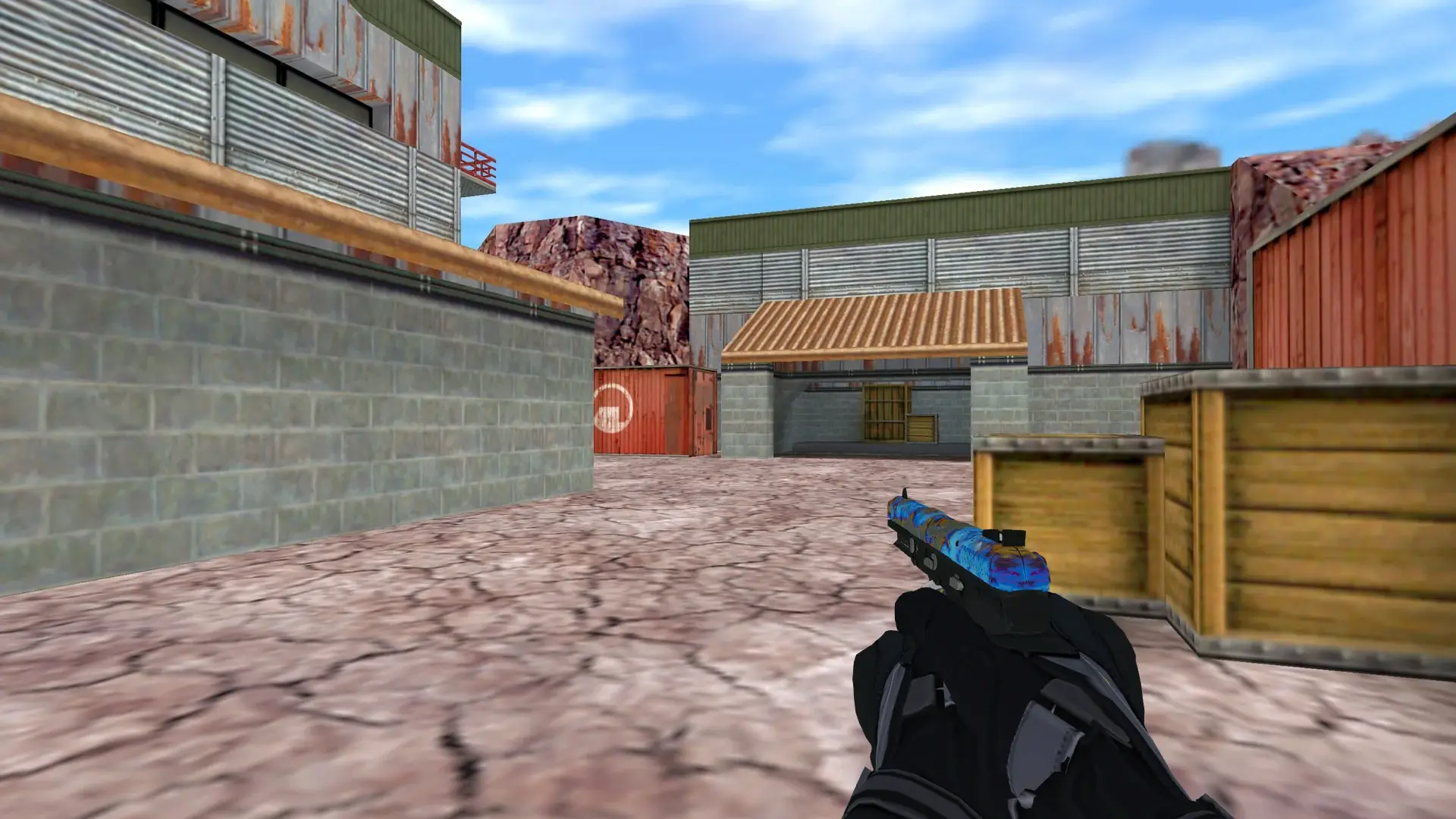 Five-SeveN — Moto Gloves Eclipse Pack — de_nuke (first person)