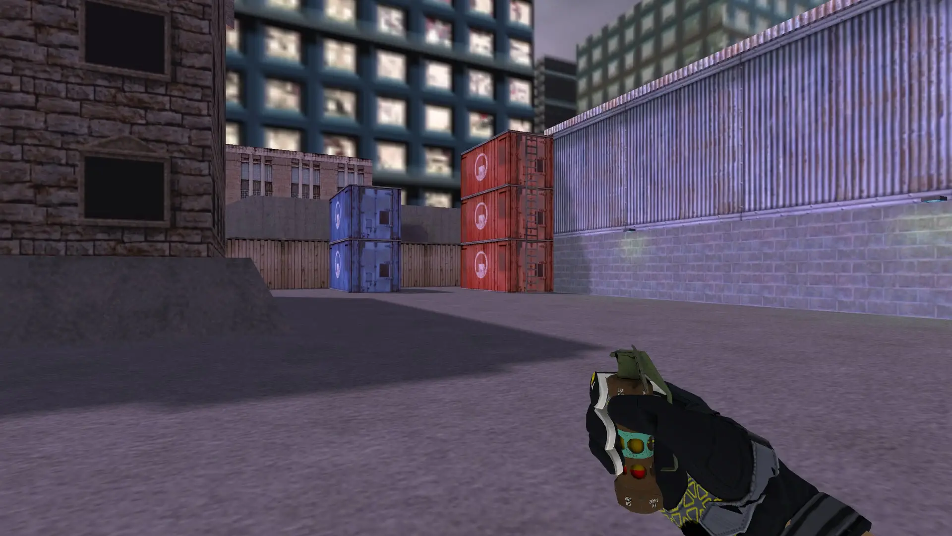 Flashbang — Moto Gloves Eclipse Pack — cs_assault (first person)