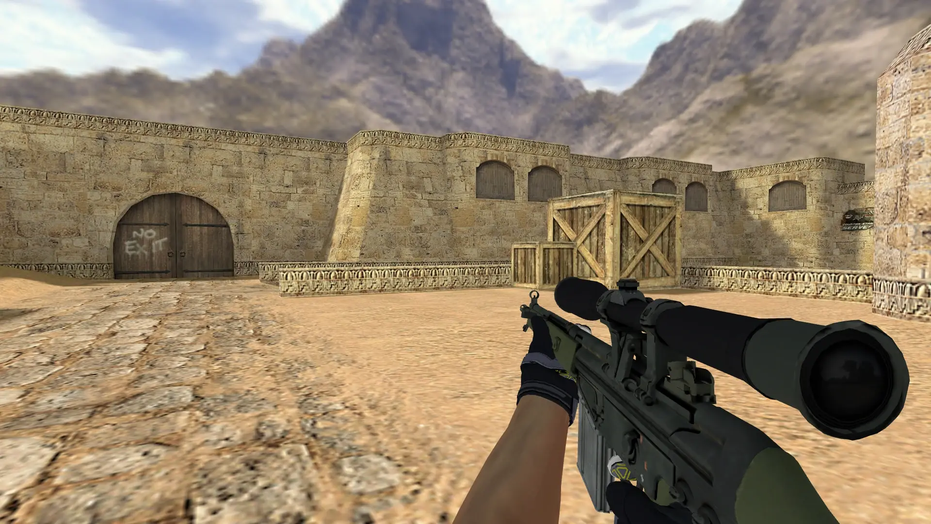 G3SG1 — Moto Gloves Eclipse Pack — de_dust2 (first person)