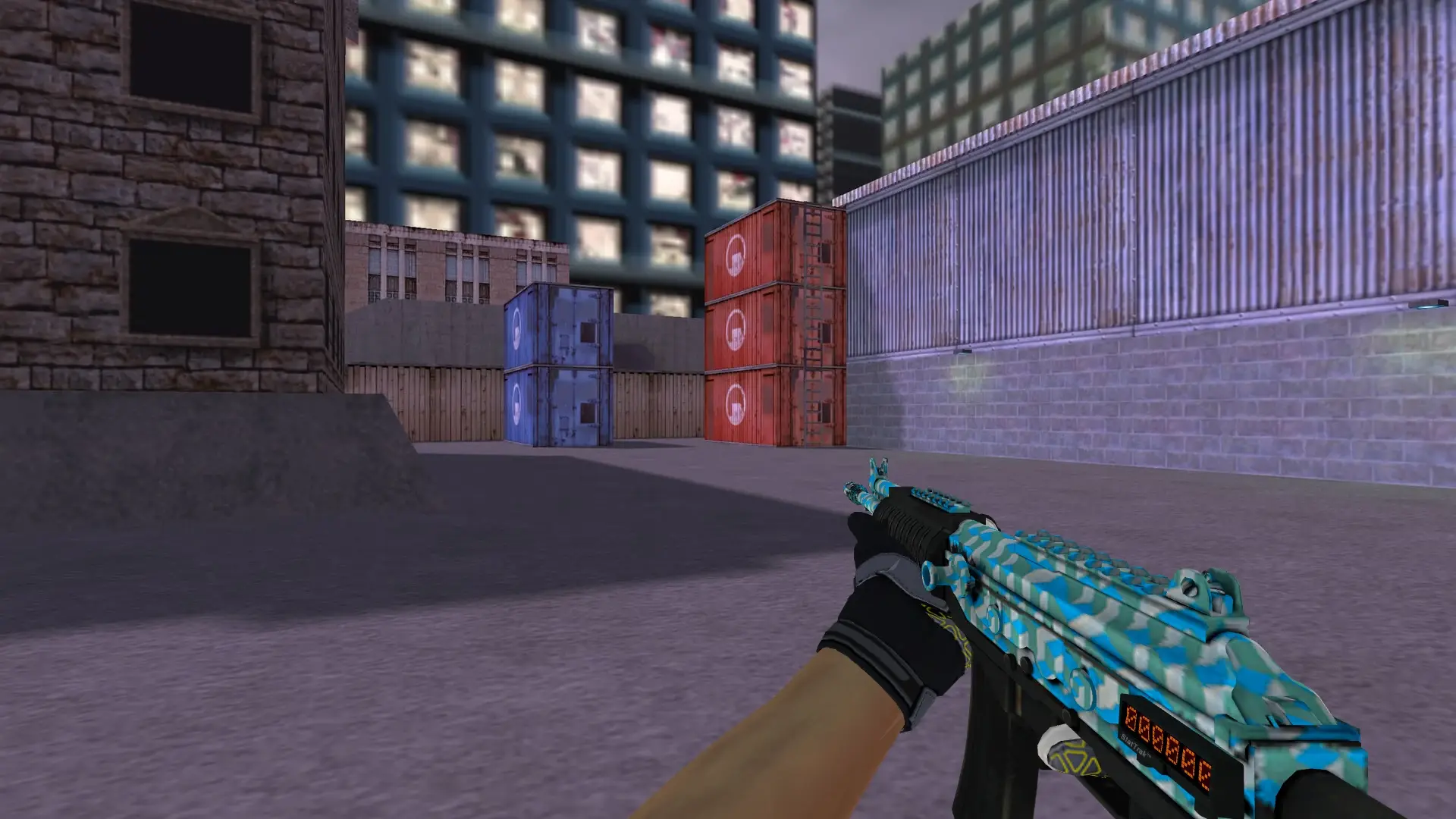 Galil AR — Moto Gloves Eclipse Pack — cs_assault (first person)