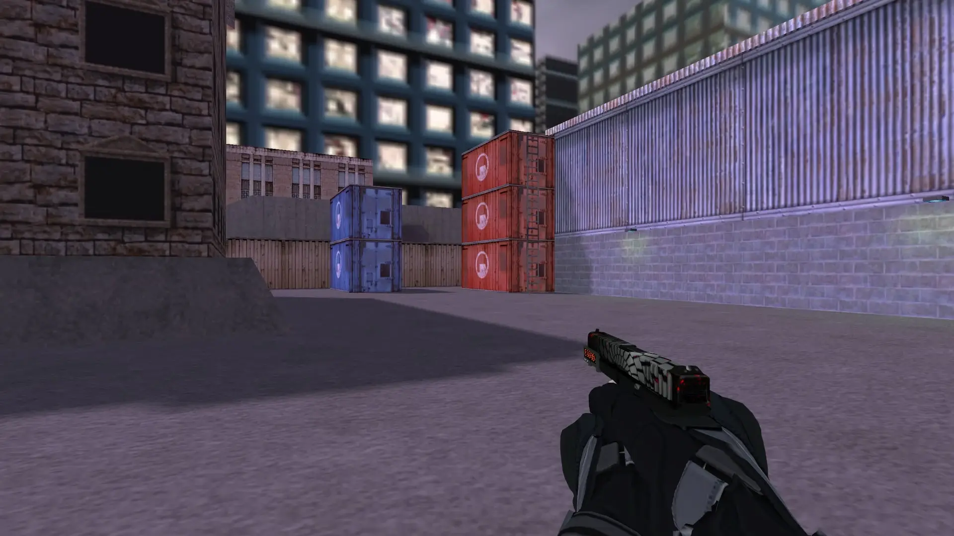 Glock-18 — Moto Gloves Eclipse Pack — cs_assault (first person)