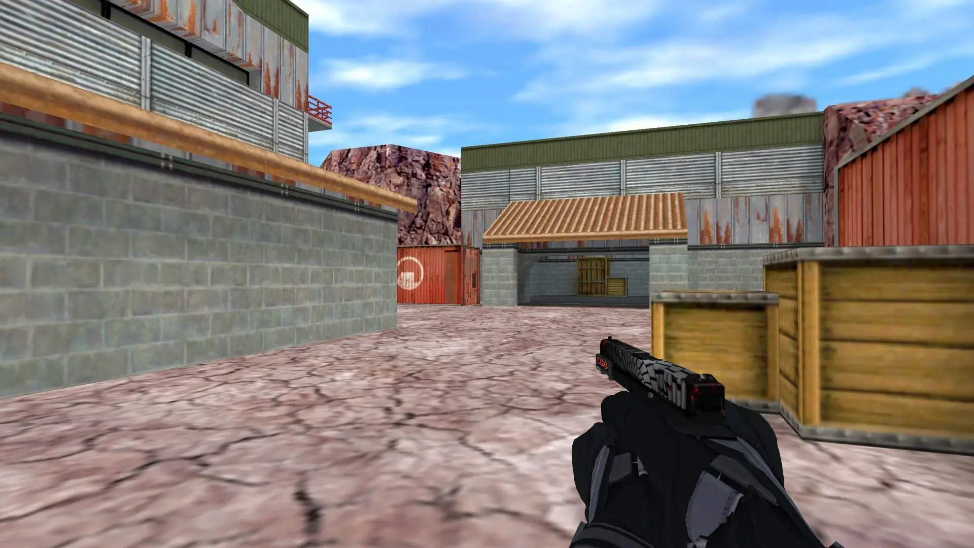 Glock-18 — Moto Gloves Eclipse Pack — de_nuke (first person)