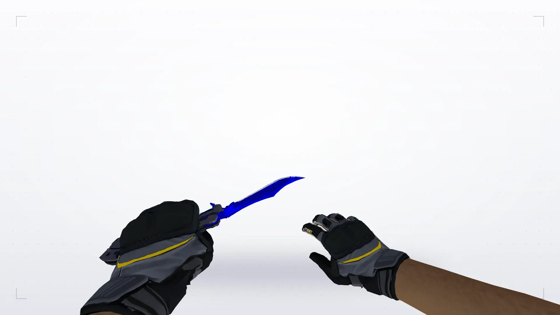 Knife — Moto Gloves Eclipse Pack — first person