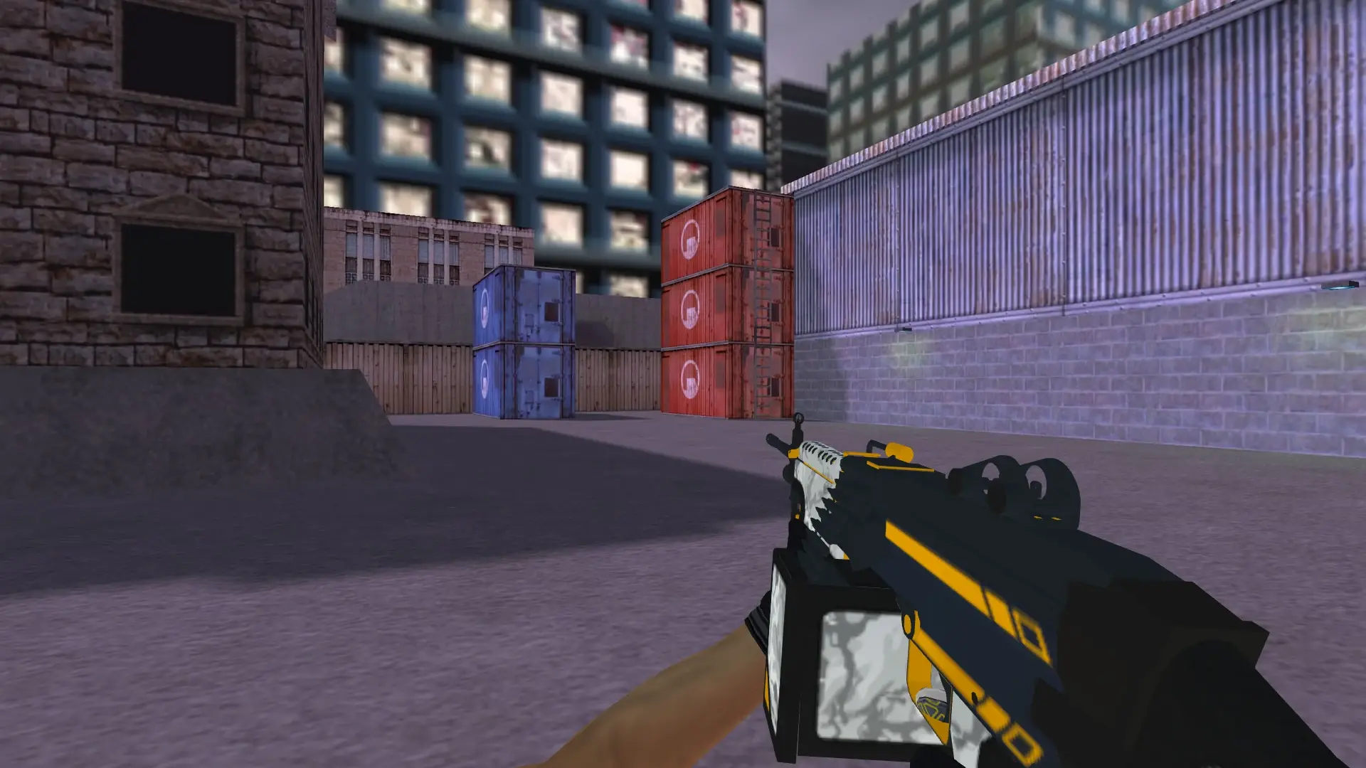 M249 — Moto Gloves Eclipse Pack — cs_assault (first person)