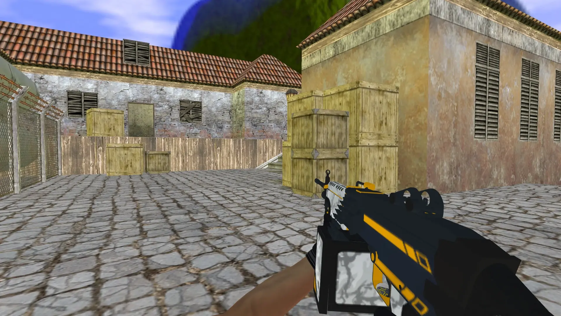 M249 — Moto Gloves Eclipse Pack — de_inferno (first person)