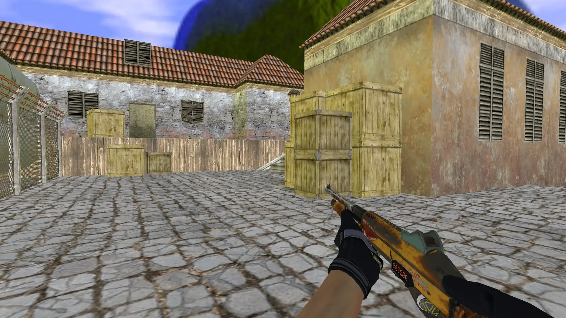 M3 — Moto Gloves Eclipse Pack — de_inferno (first person)