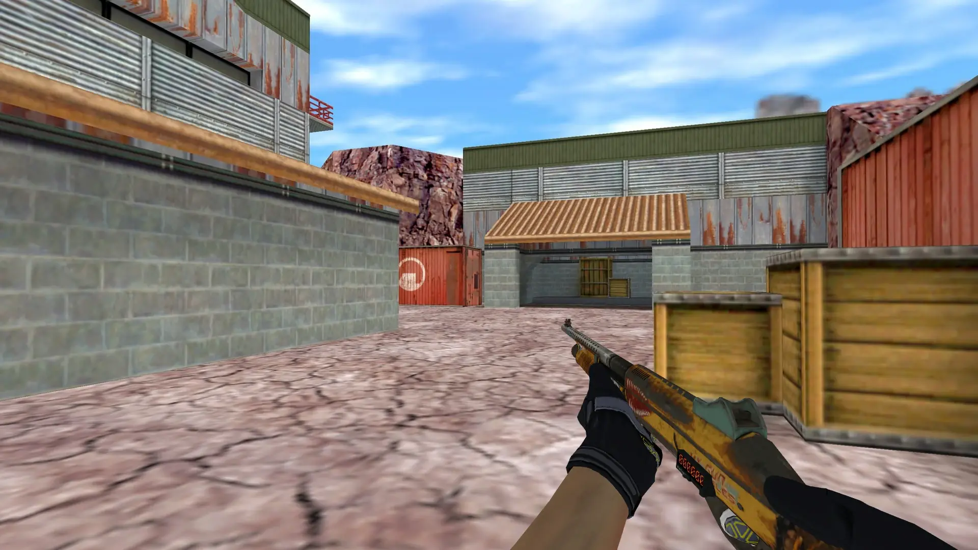 M3 — Moto Gloves Eclipse Pack — de_nuke (first person)
