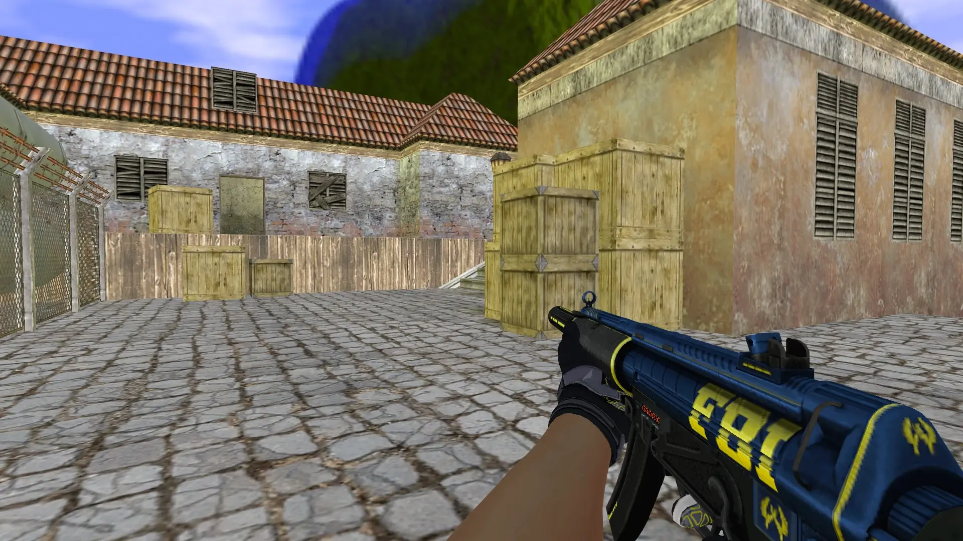 MP5 — Moto Gloves Eclipse Pack — de_inferno (first person)