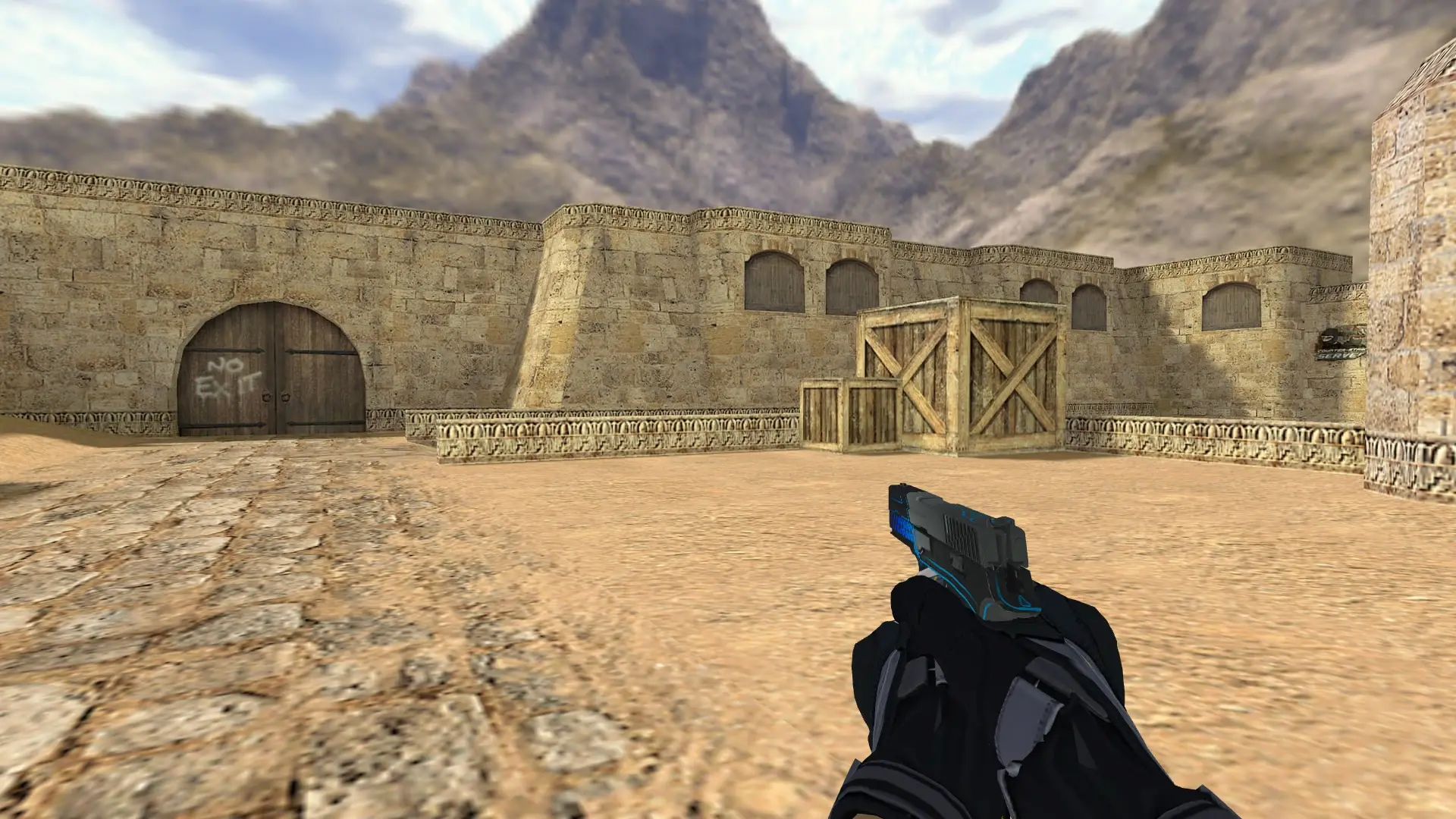 P228 — Moto Gloves Eclipse Pack — de_dust2 (first person)