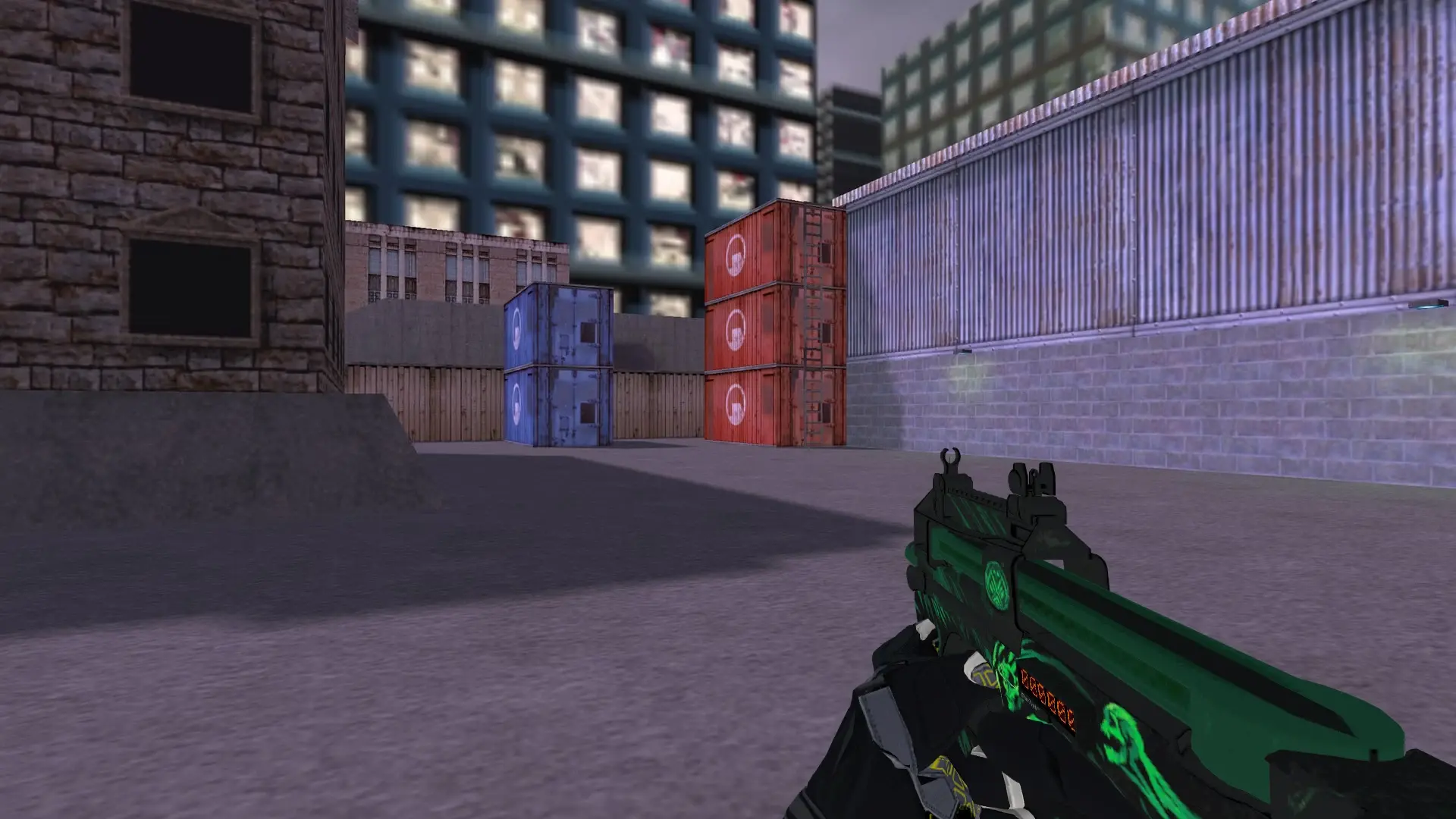 P90 — Moto Gloves Eclipse Pack — cs_assault (first person)