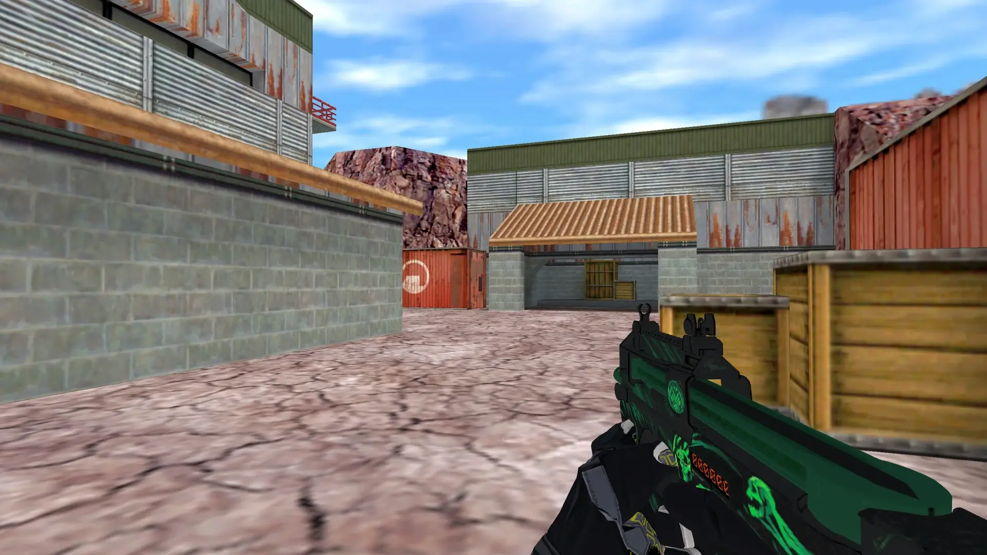 P90 — Moto Gloves Eclipse Pack — de_nuke (first person)