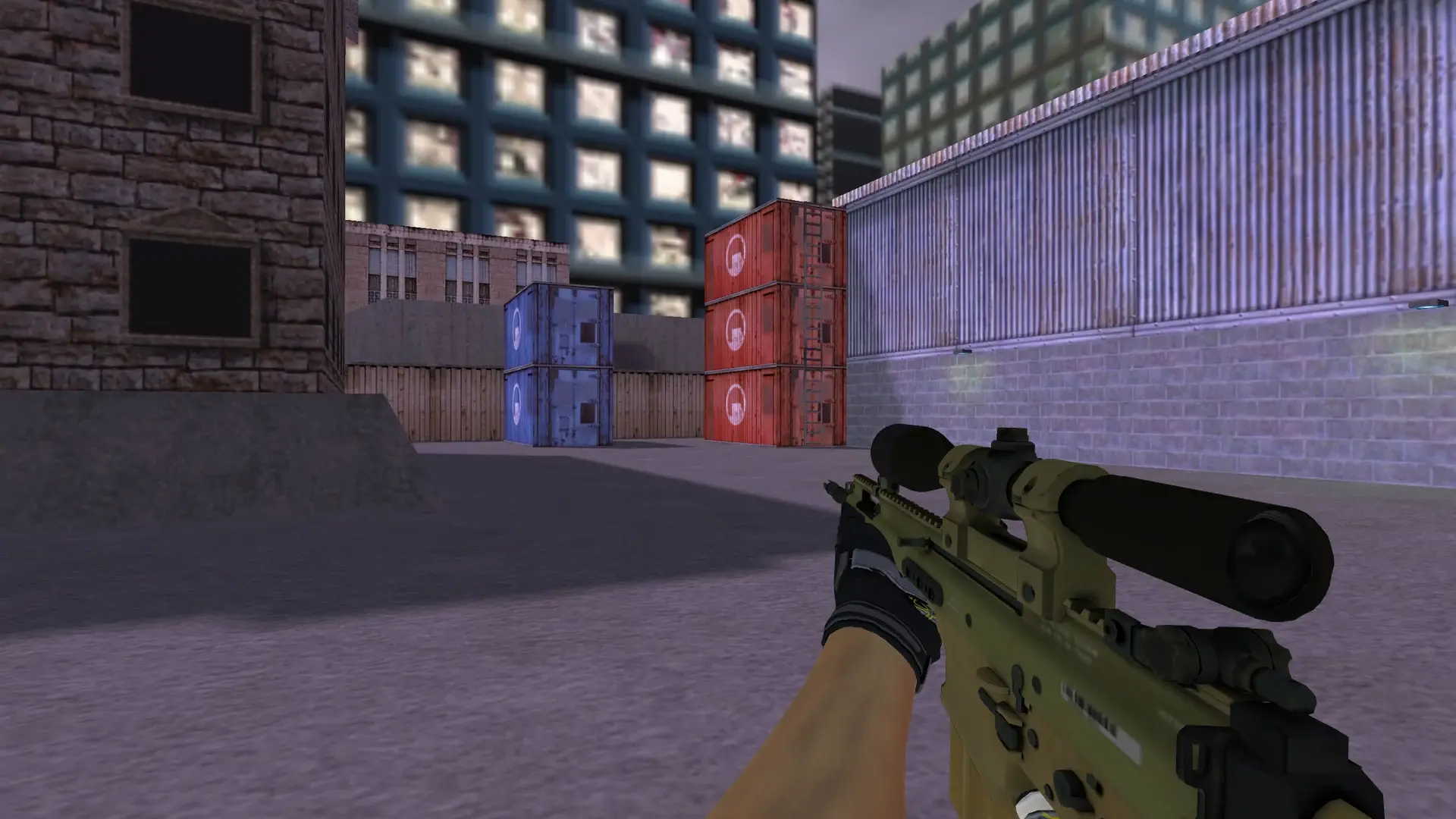 SG550 — Moto Gloves Eclipse Pack — cs_assault (first person)