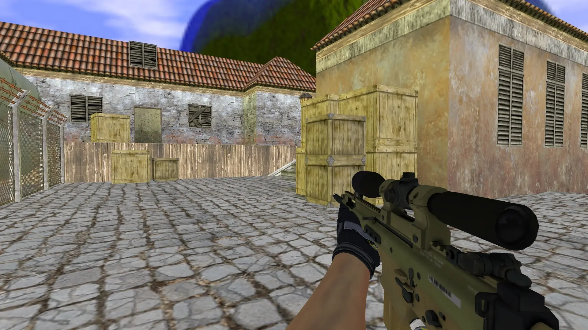 SG550 — Moto Gloves Eclipse Pack — de_inferno (first person)