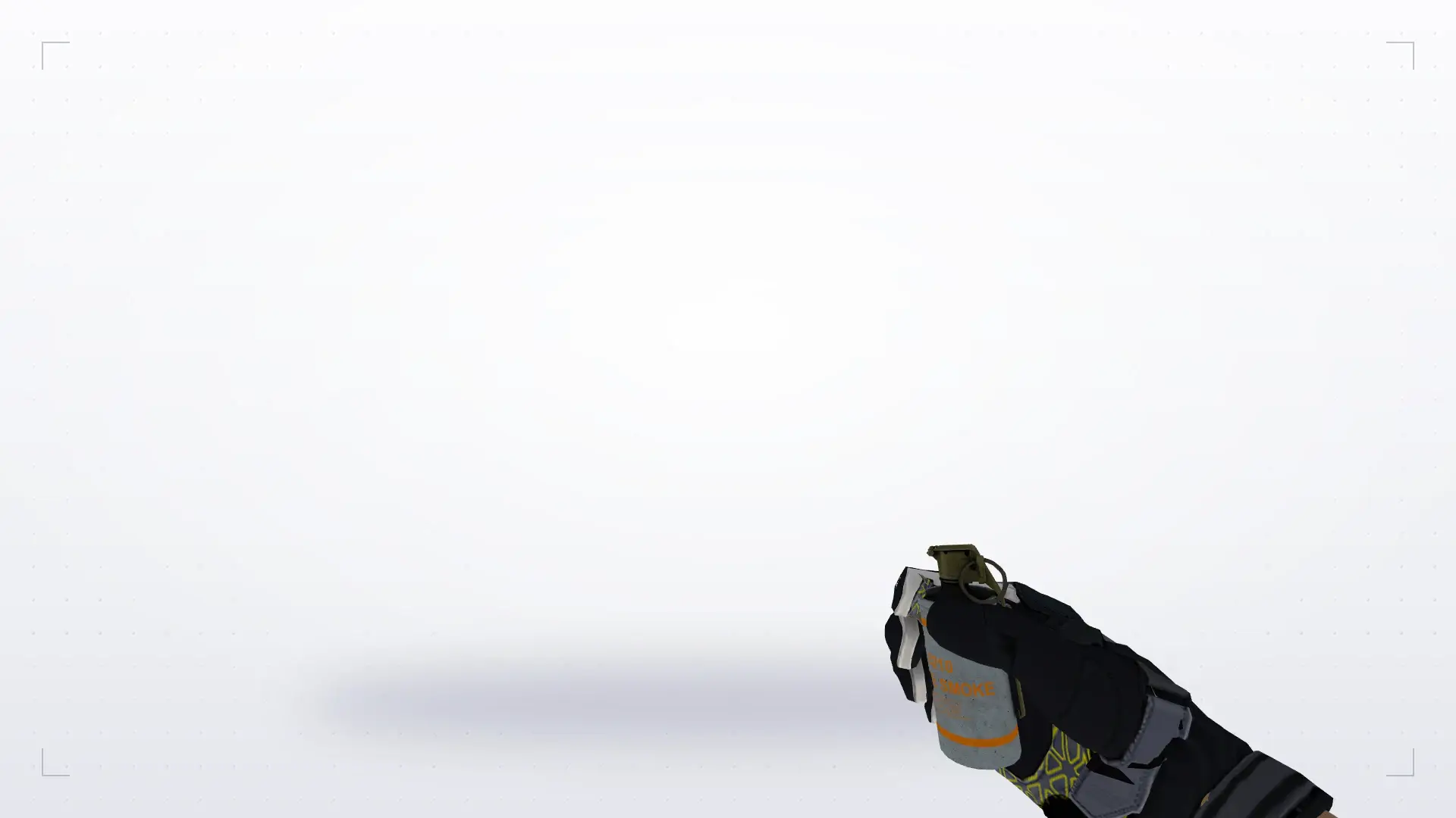 Smoke Grenade — Moto Gloves Eclipse Pack — first person
