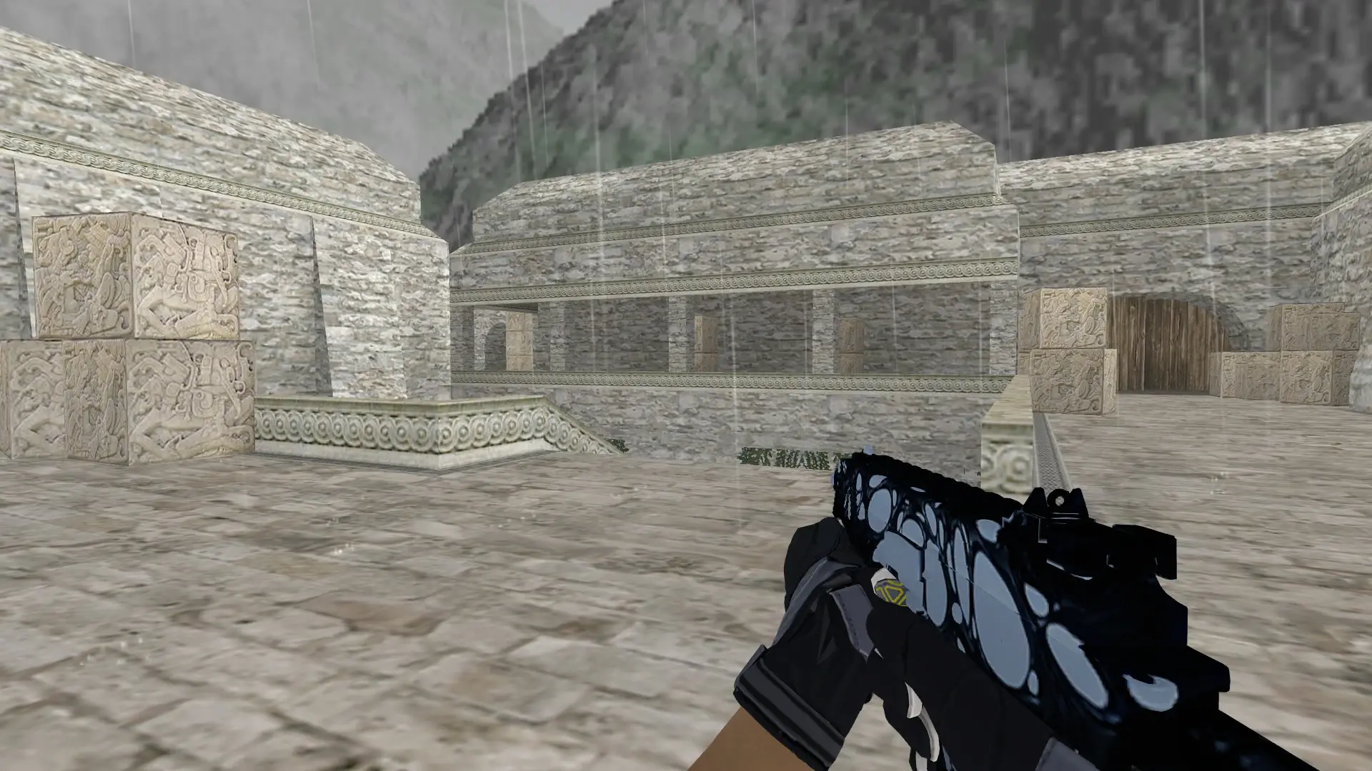 TMP — Moto Gloves Eclipse Pack — de_aztec (first person)