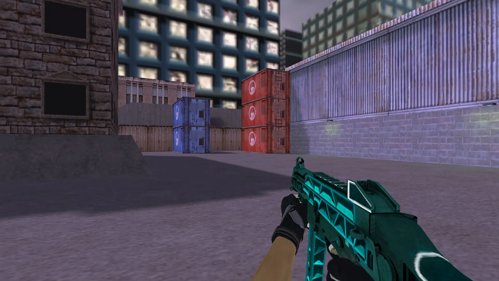 UMP-45 — Moto Gloves Eclipse Pack — cs_assault (first person)