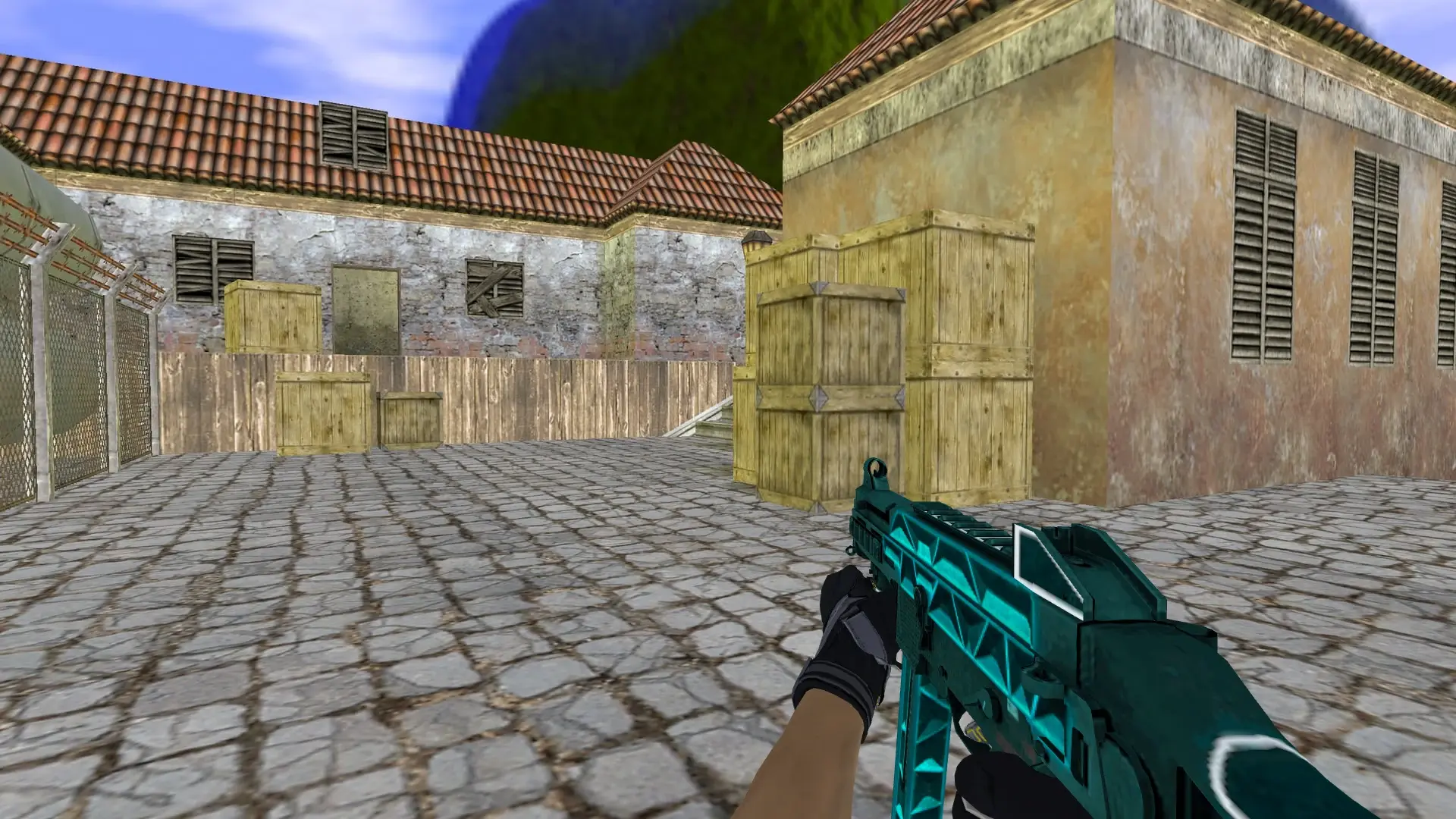UMP-45 — Moto Gloves Eclipse Pack — de_inferno (first person)