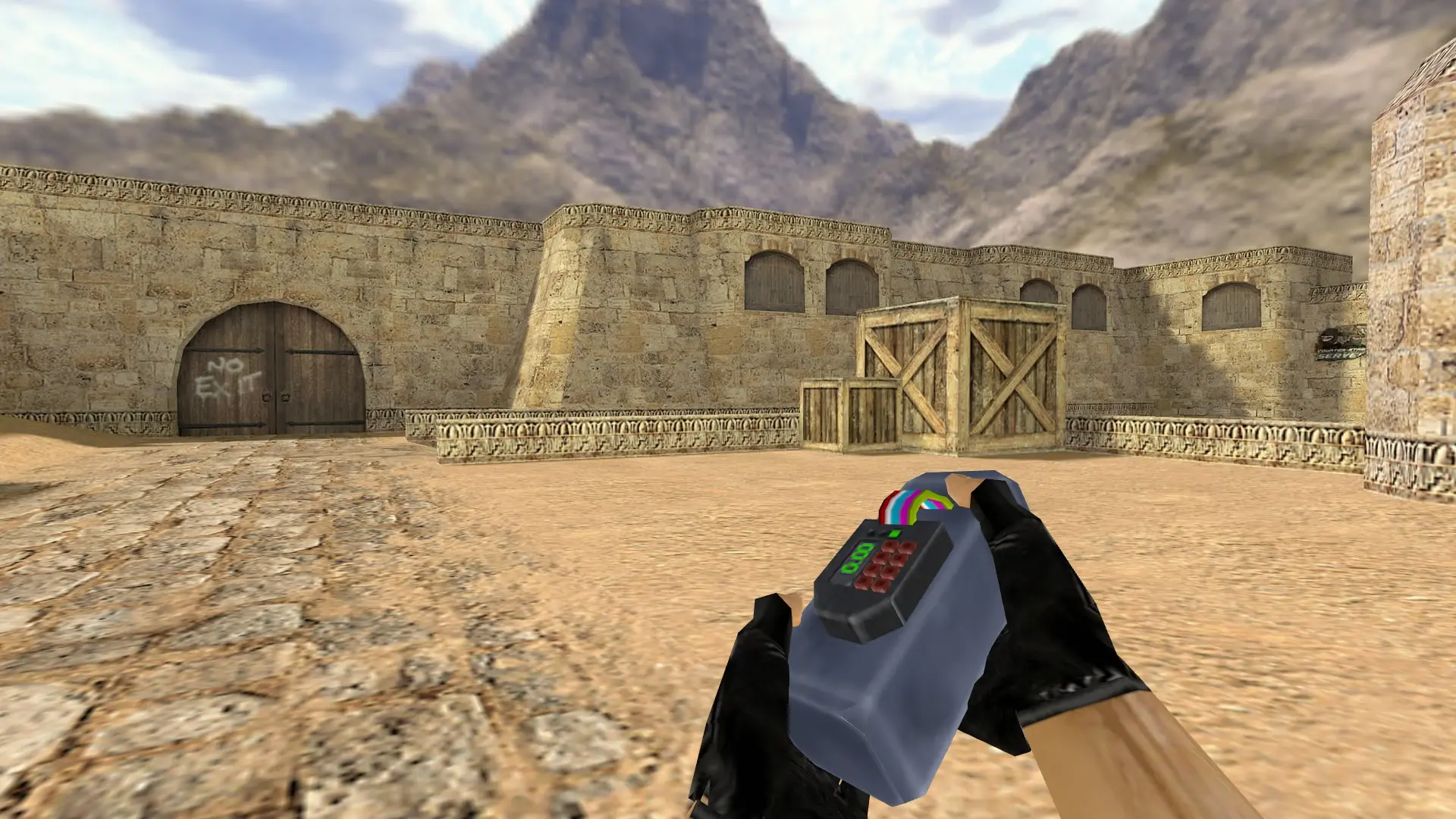 New Color C4 — de_dust2 (first person)