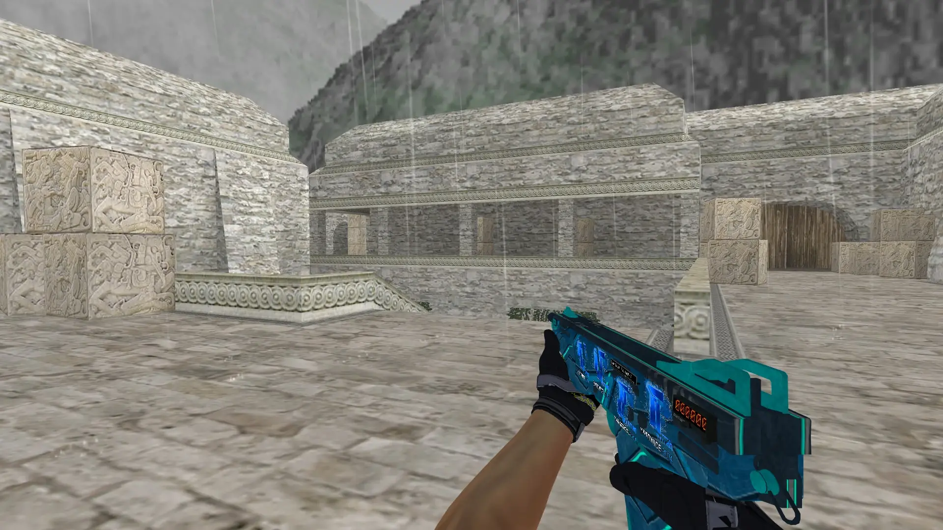 XM1014 — Moto Gloves Eclipse Pack — de_aztec (first person)