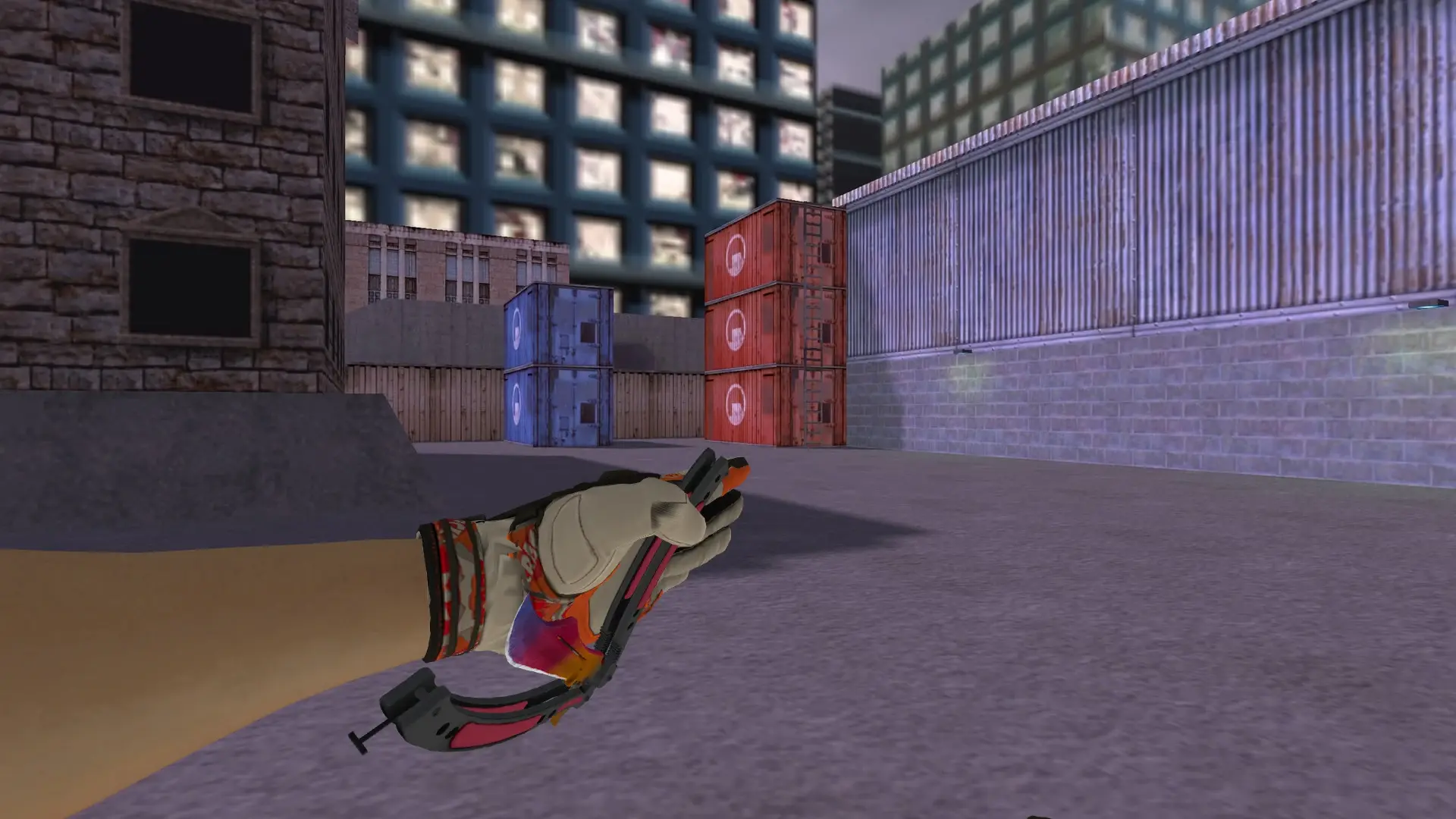 Butterfly Fade — Moto Gloves POW! Pack — cs_assault (first person)