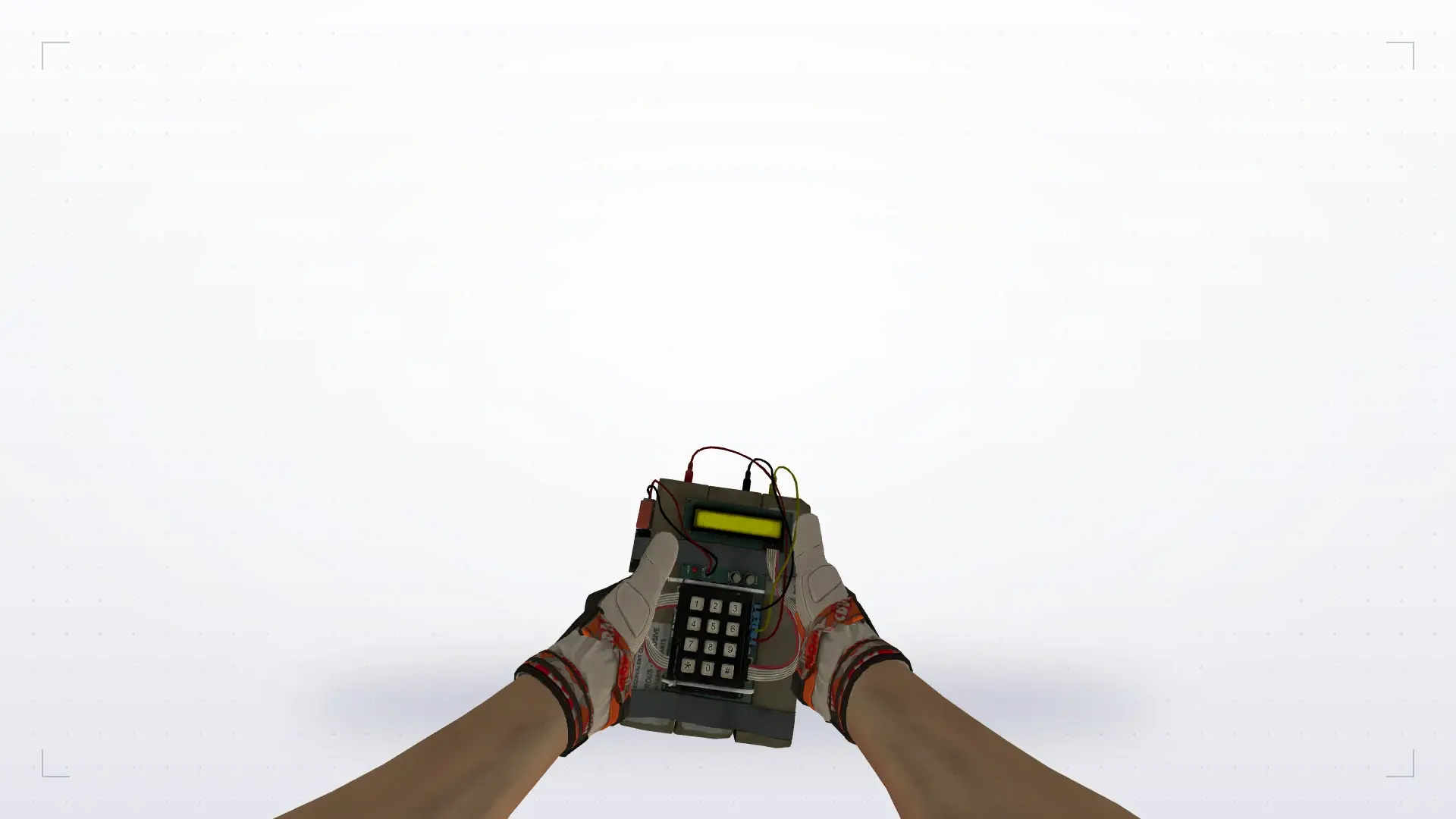 C4 — Moto Gloves POW! Pack — first person