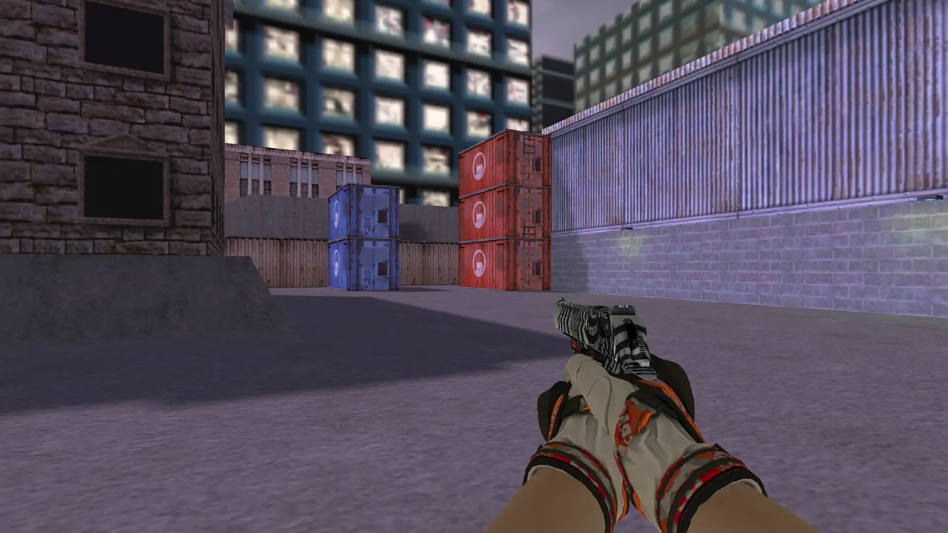 Desert Eagle — Moto Gloves POW! Pack — cs_assault (first person)