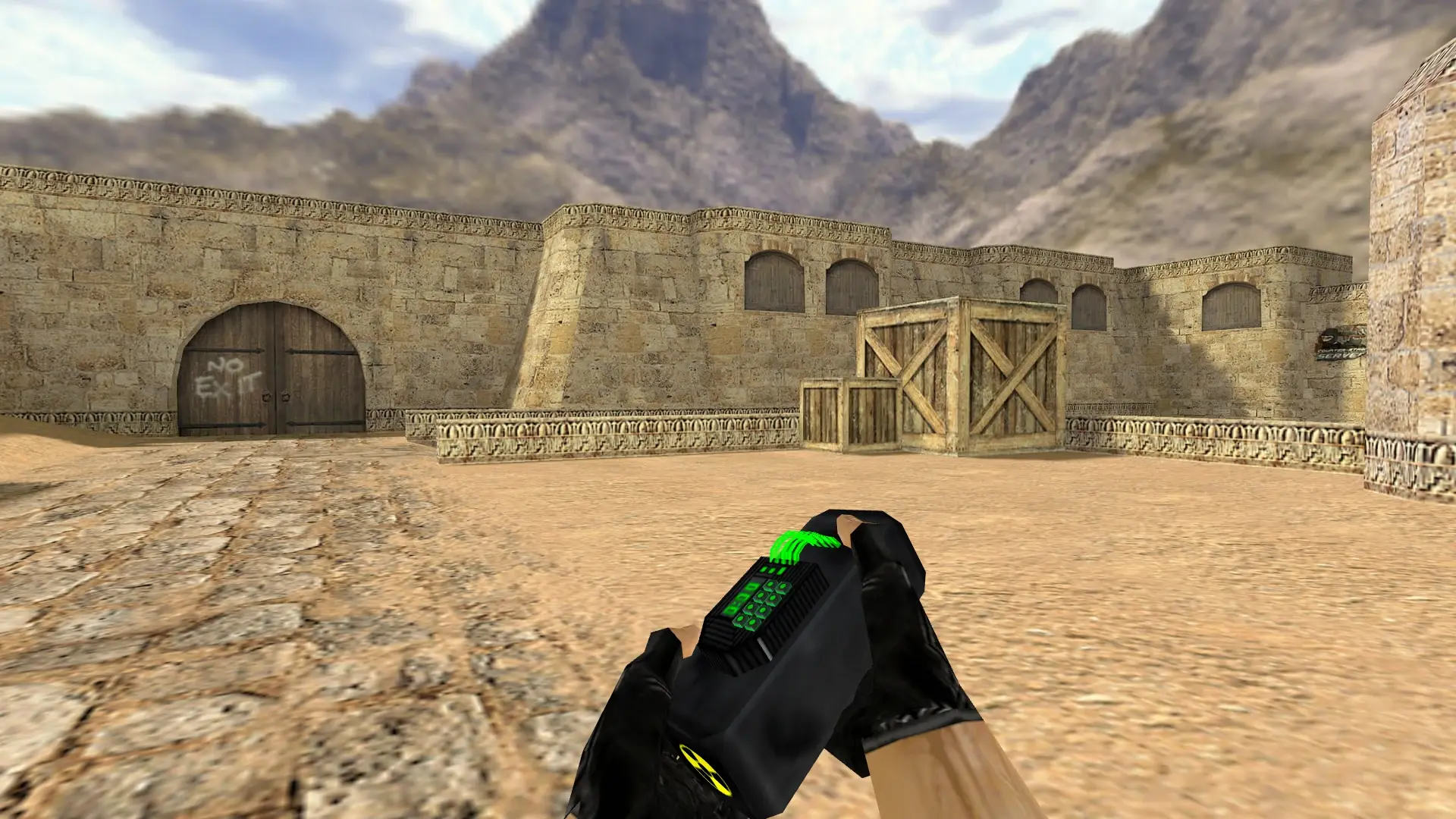 Toxic C4 — de_dust2 (first person)