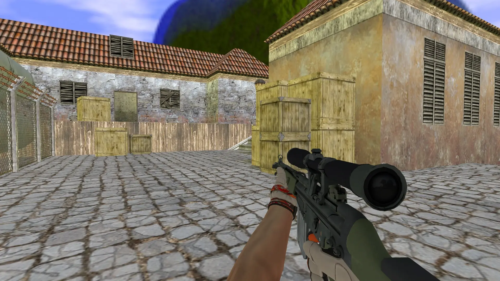 G3SG1 — Moto Gloves POW! Pack — de_inferno (first person)