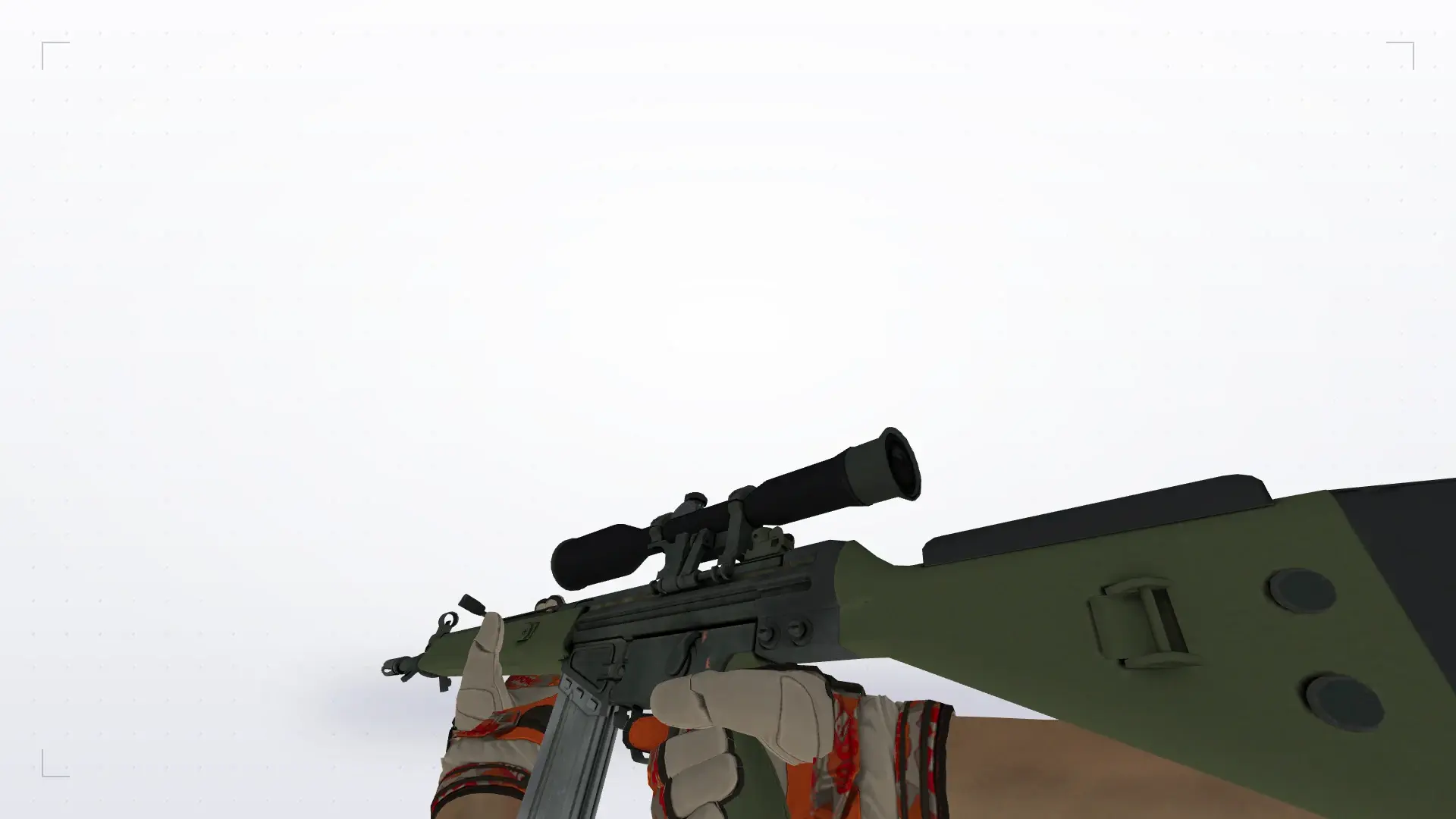 G3SG1 — Moto Gloves POW! Pack — first person