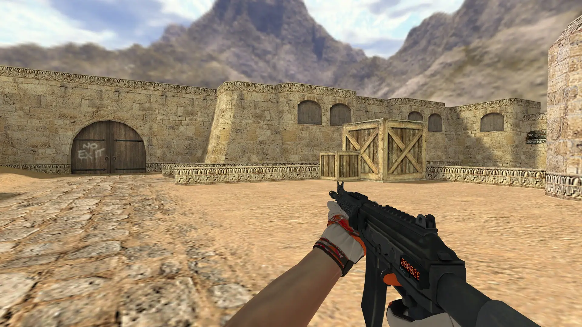 Galil AR — Moto Gloves POW! Pack — de_dust2 (first person)