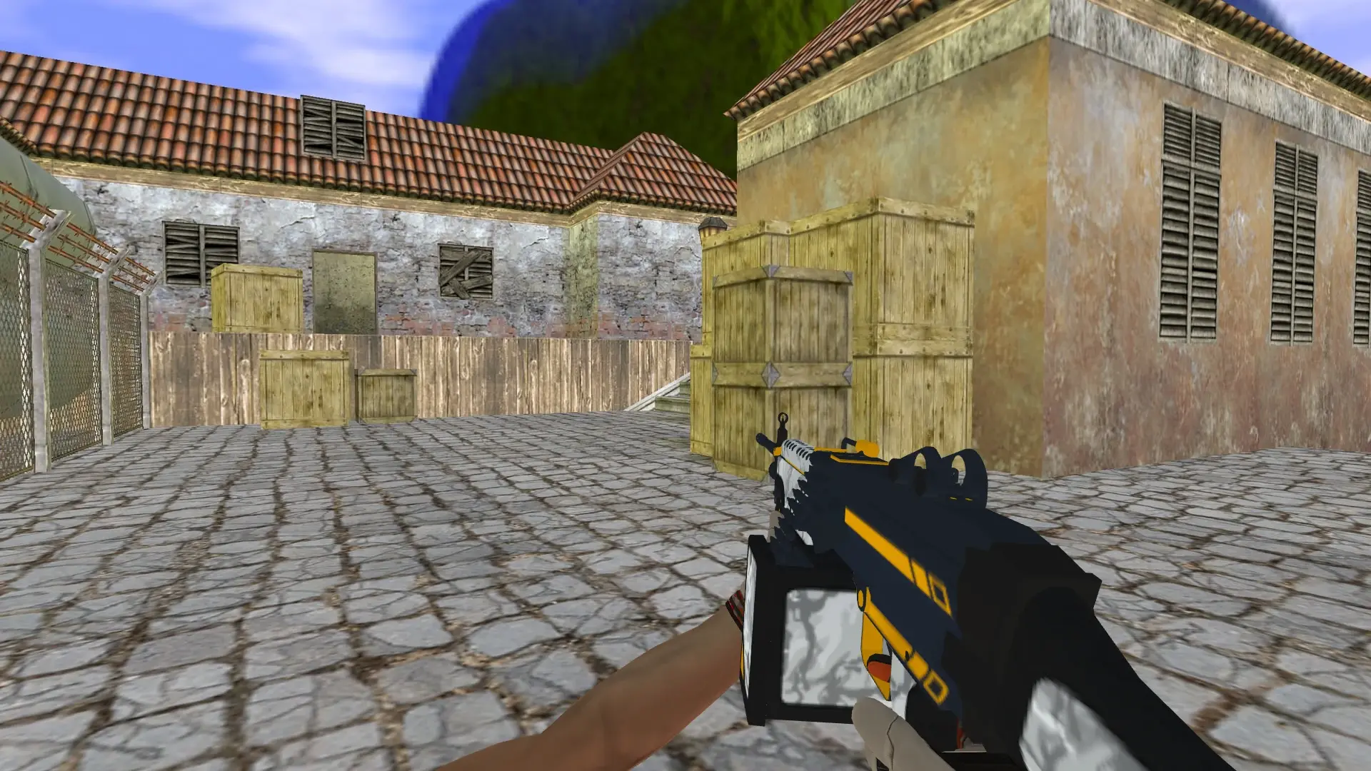 M249 — Moto Gloves POW! Pack — de_inferno (first person)
