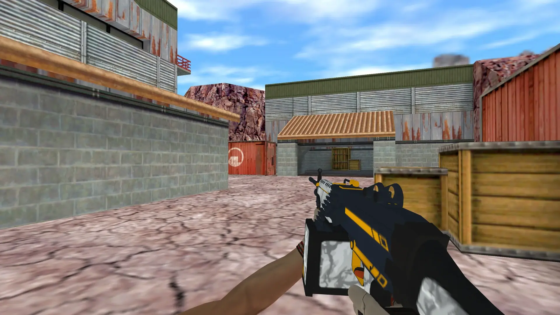 M249 — Moto Gloves POW! Pack — de_nuke (first person)