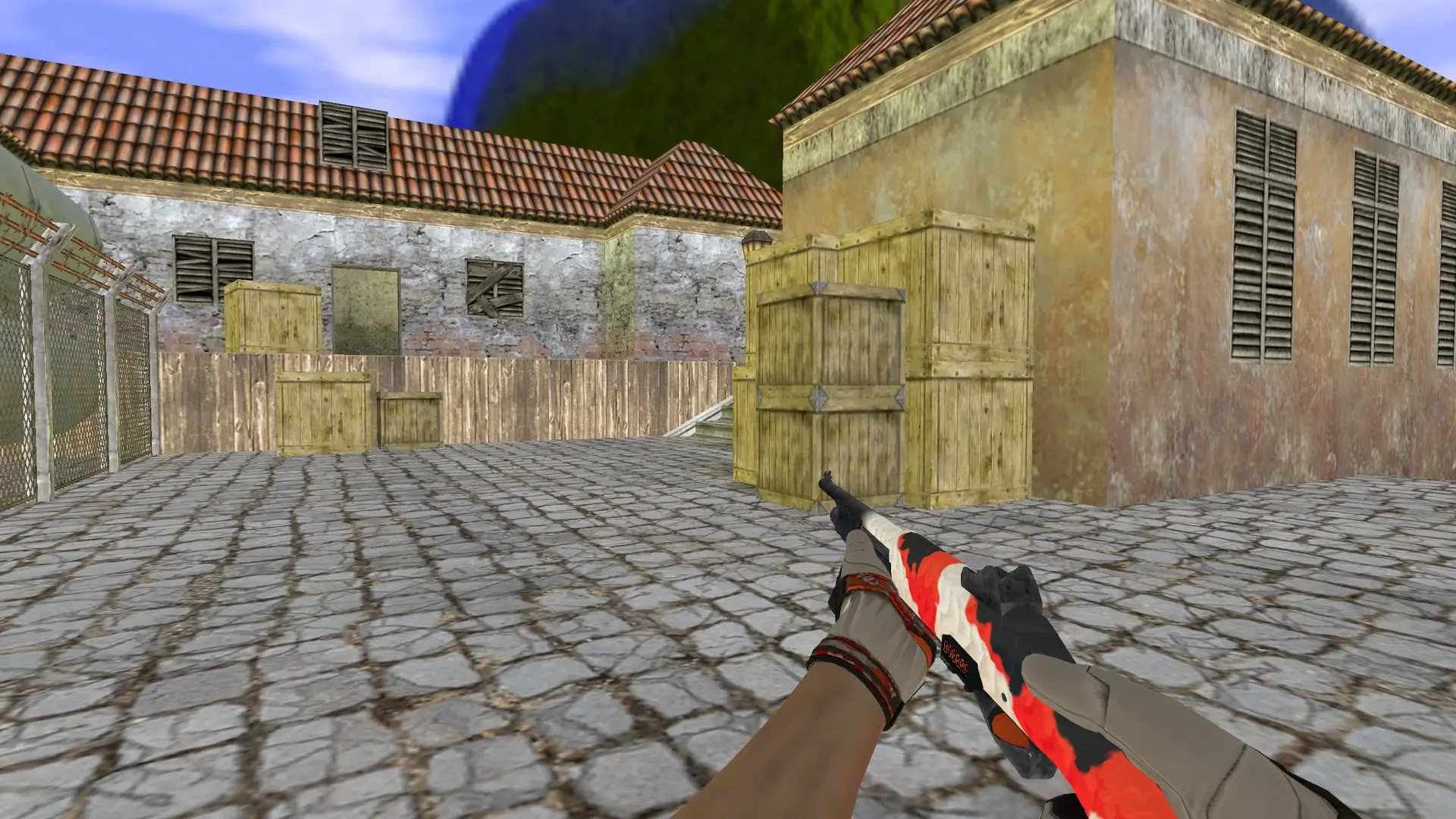 M3 — Moto Gloves POW! Pack — de_inferno (first person)