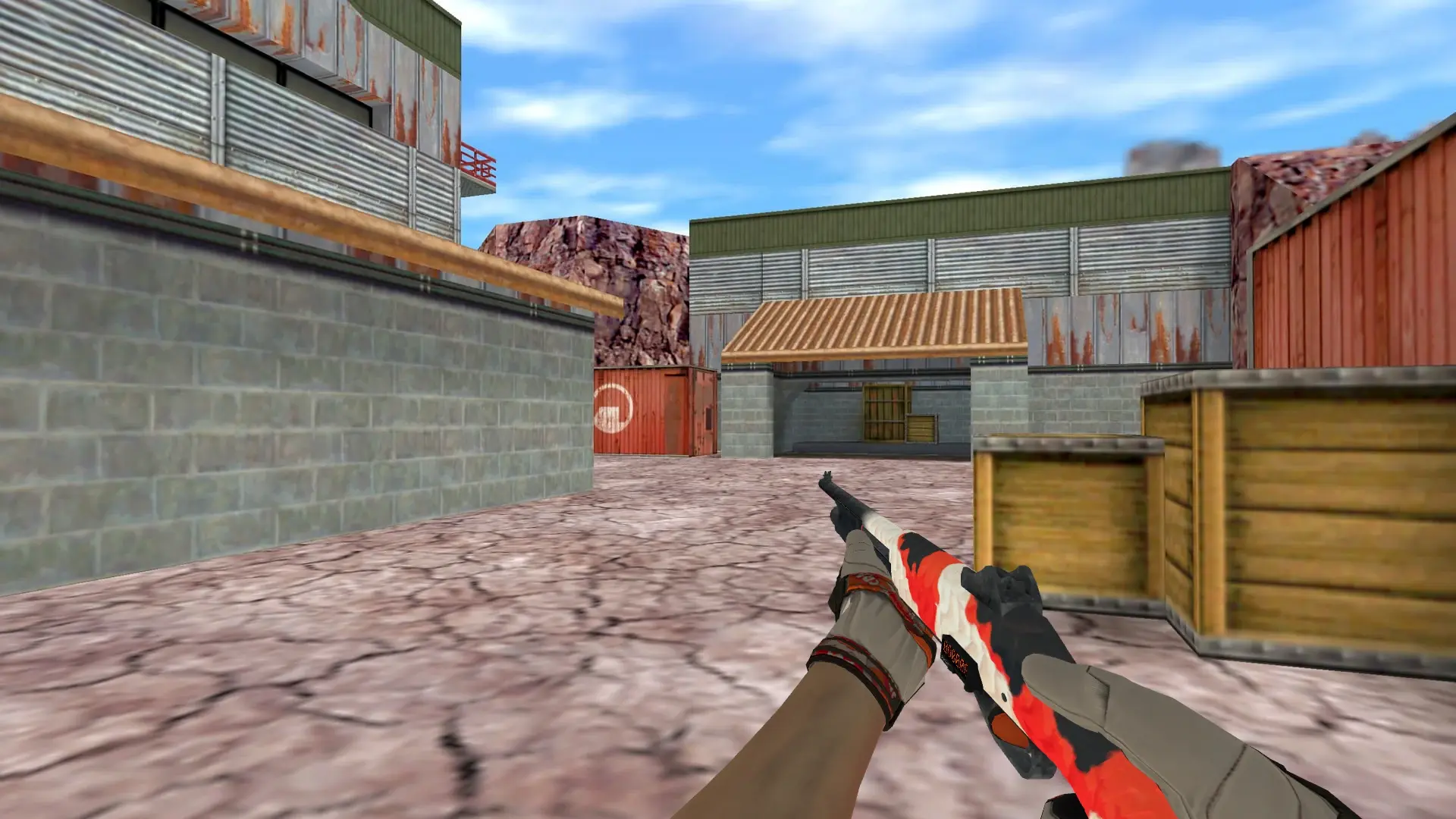 M3 — Moto Gloves POW! Pack — de_nuke (first person)