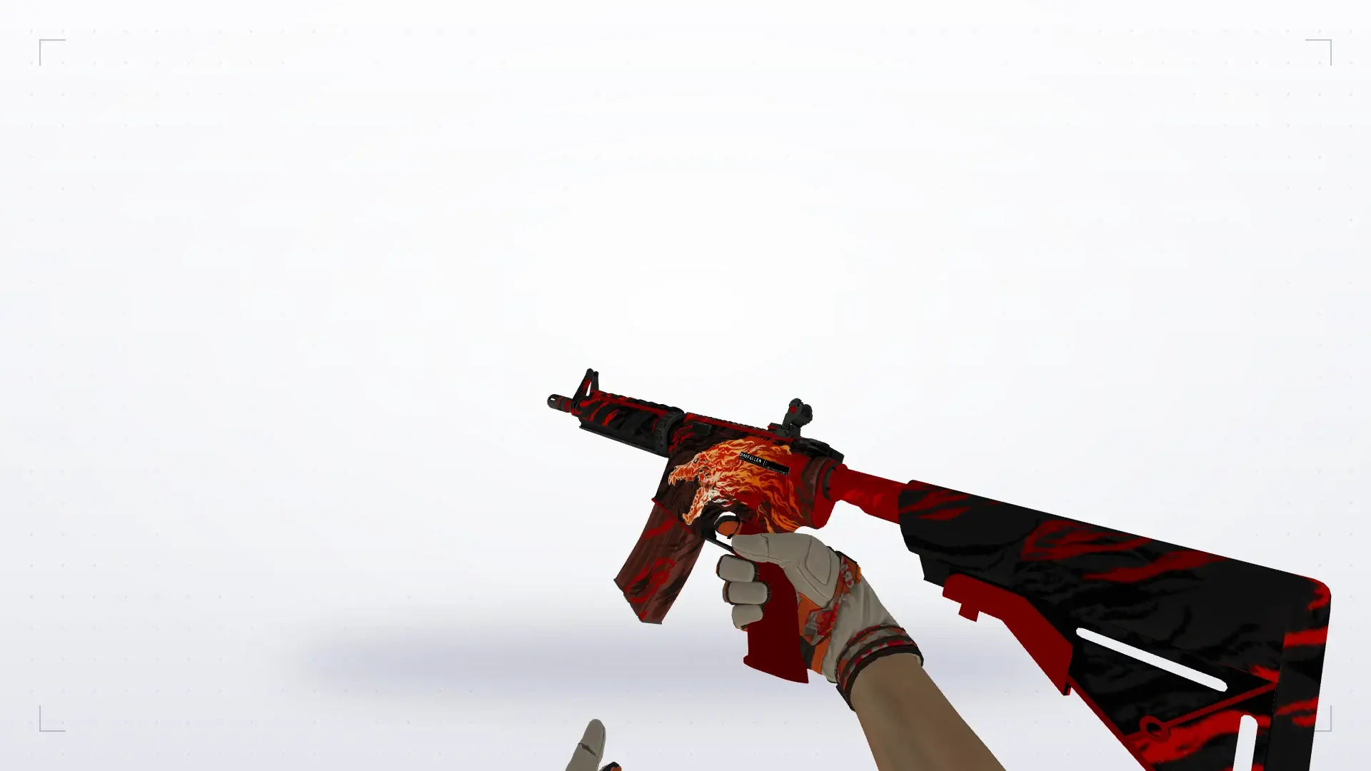 M4A1 — Moto Gloves POW! Pack — first person