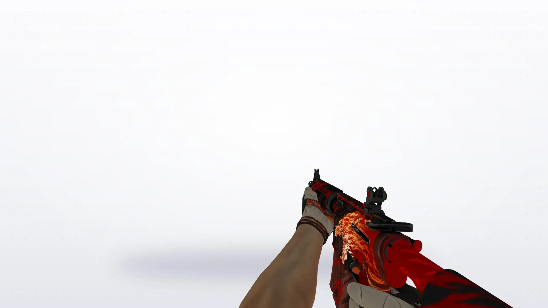 M4A1 — Moto Gloves POW! Pack — first person