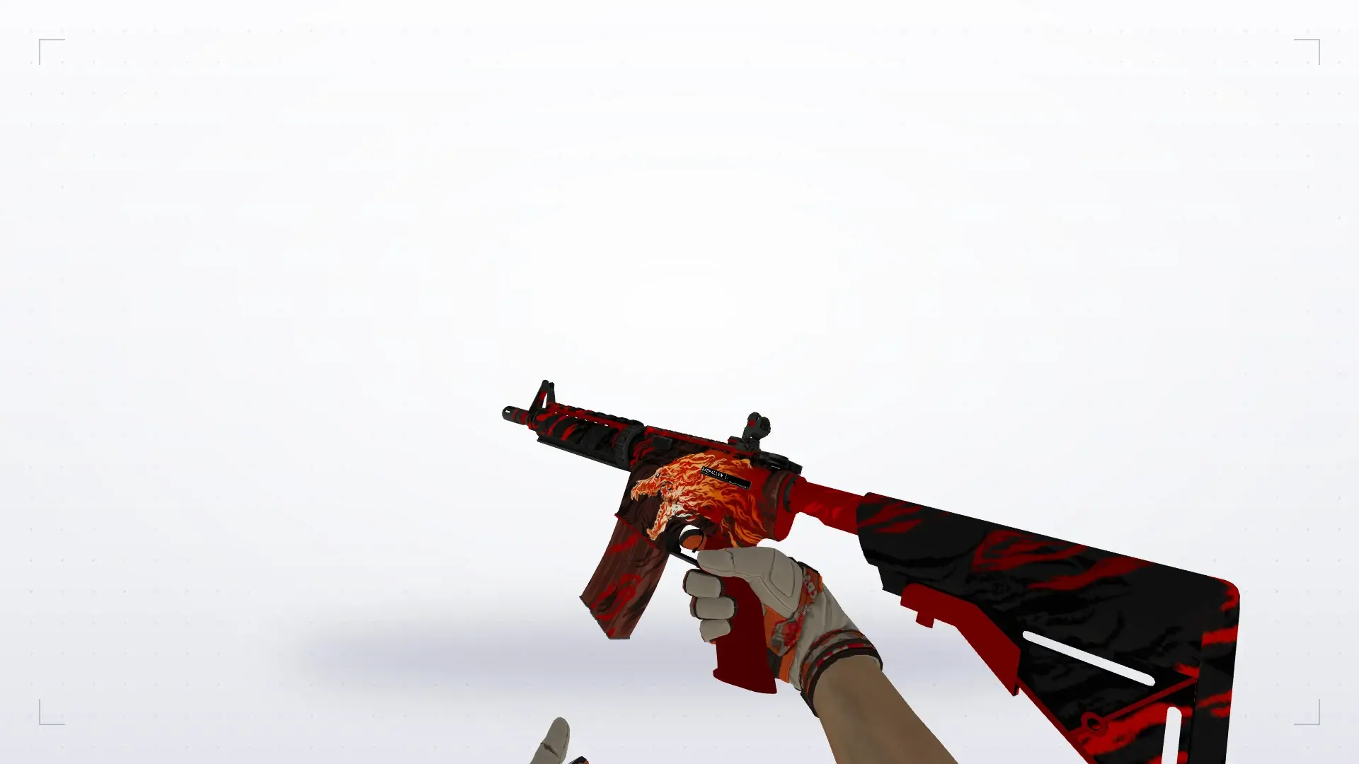 M4A1 — Moto Gloves POW! Pack — first person