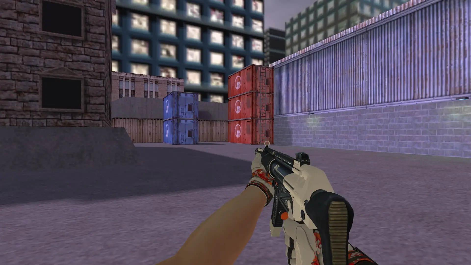 MP5 — Moto Gloves POW! Pack — cs_assault (first person)