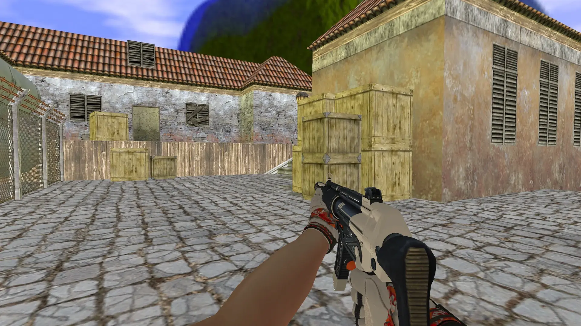 MP5 — Moto Gloves POW! Pack — de_inferno (first person)