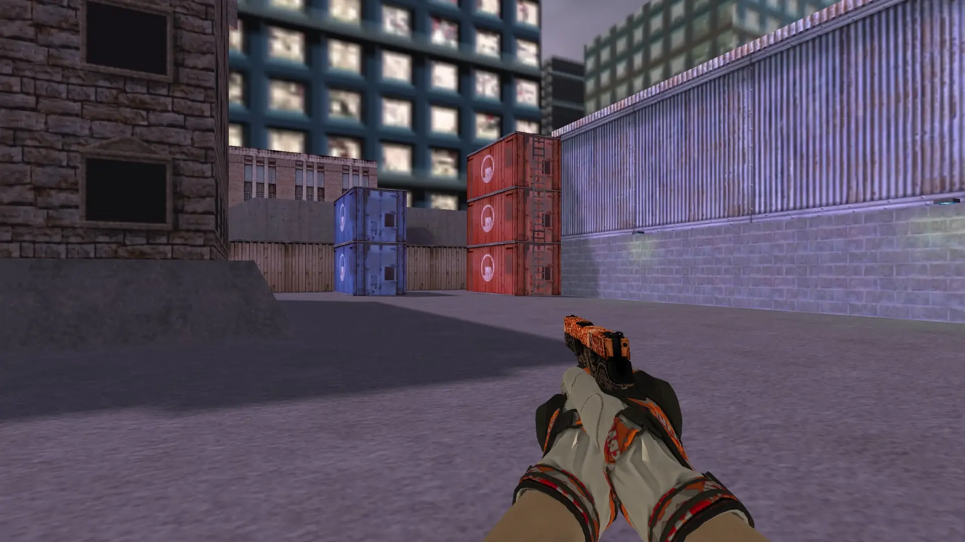 P228 — Moto Gloves POW! Pack — cs_assault (first person)