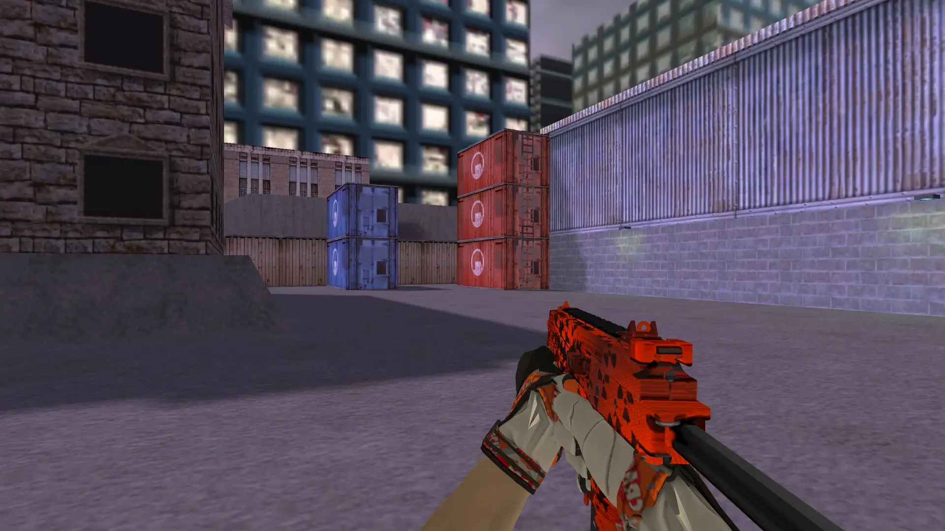 TMP — Moto Gloves POW! Pack — cs_assault (first person)