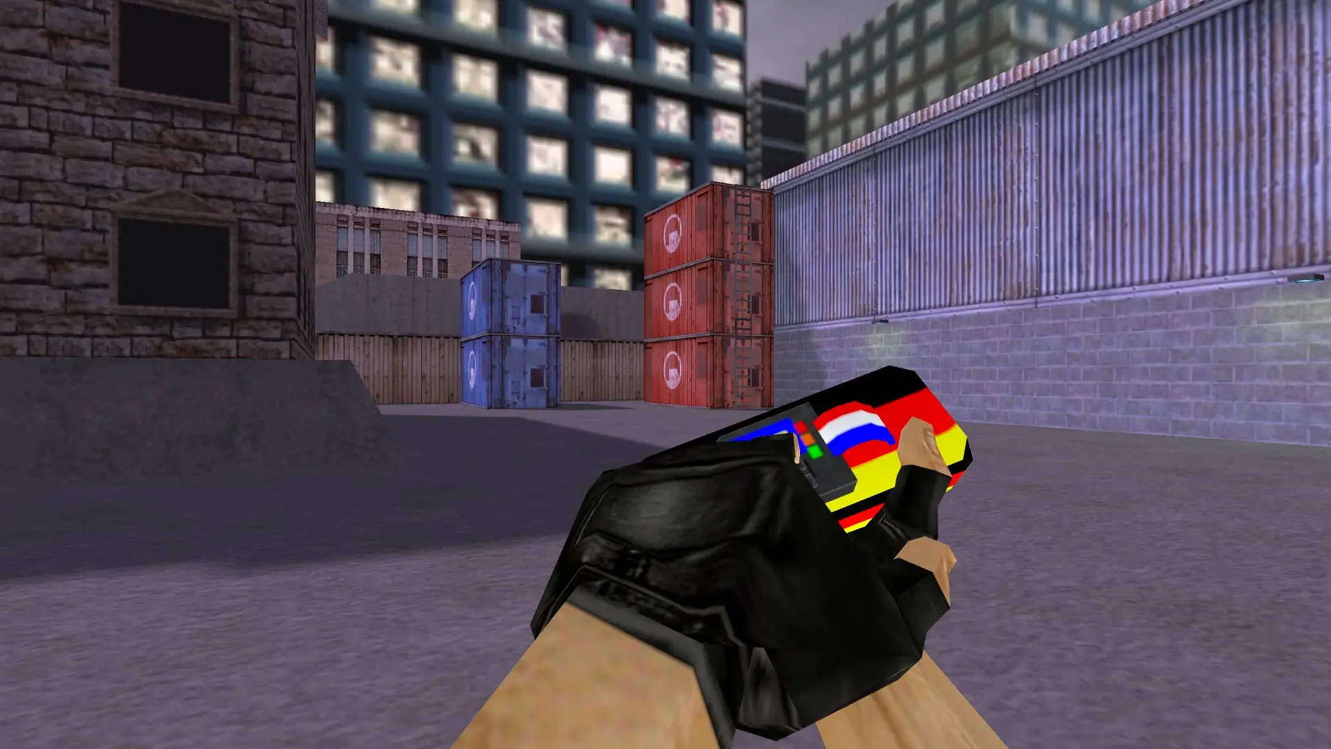 German C4 — cs_assault (first person)